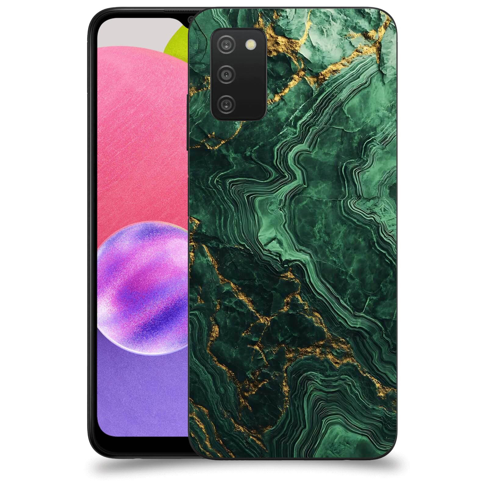 ACOVER Kryt na mobil Samsung Galaxy A03s A037G - Golden Moss I