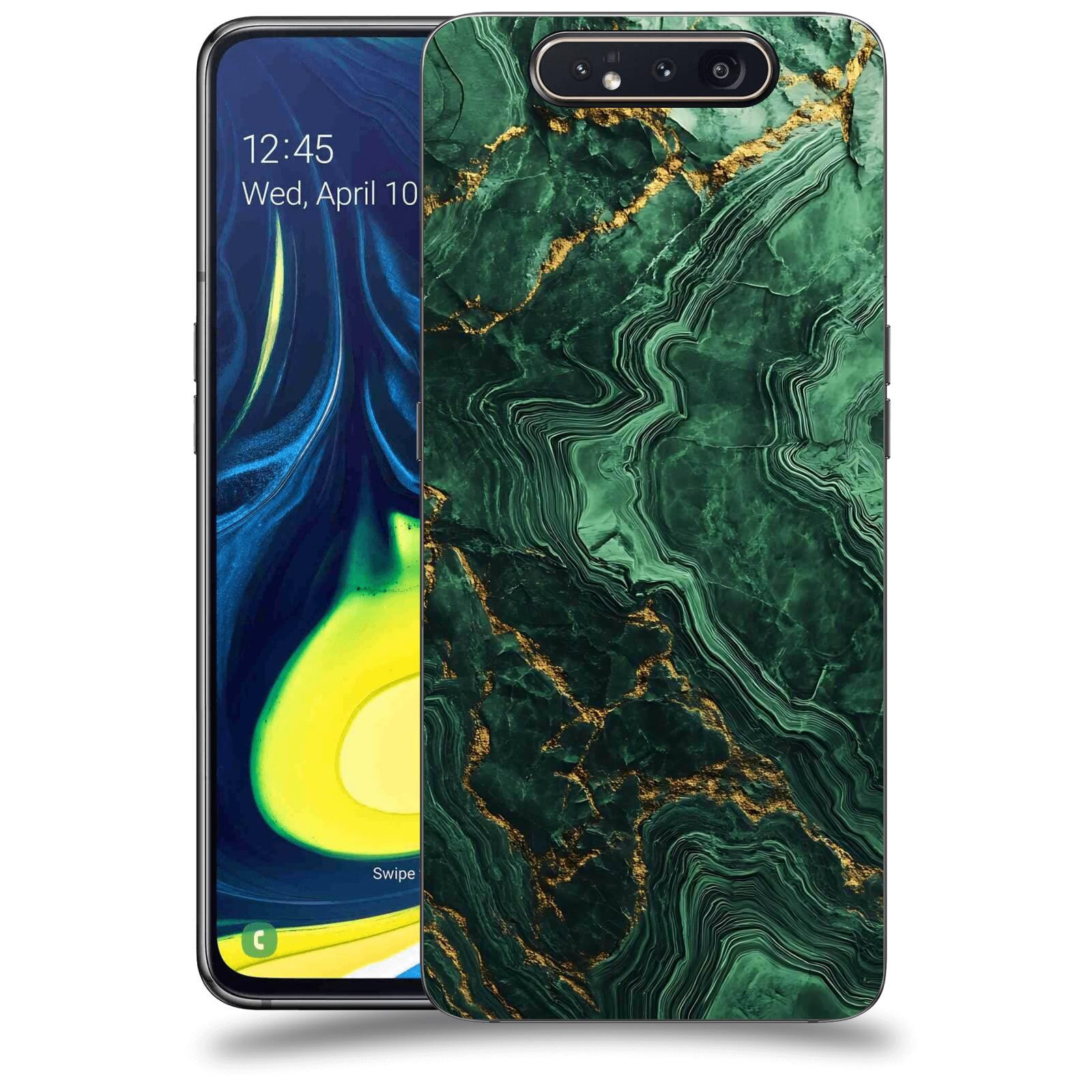 ACOVER Kryt na mobil Samsung Galaxy A80 A805F - Golden Moss I
