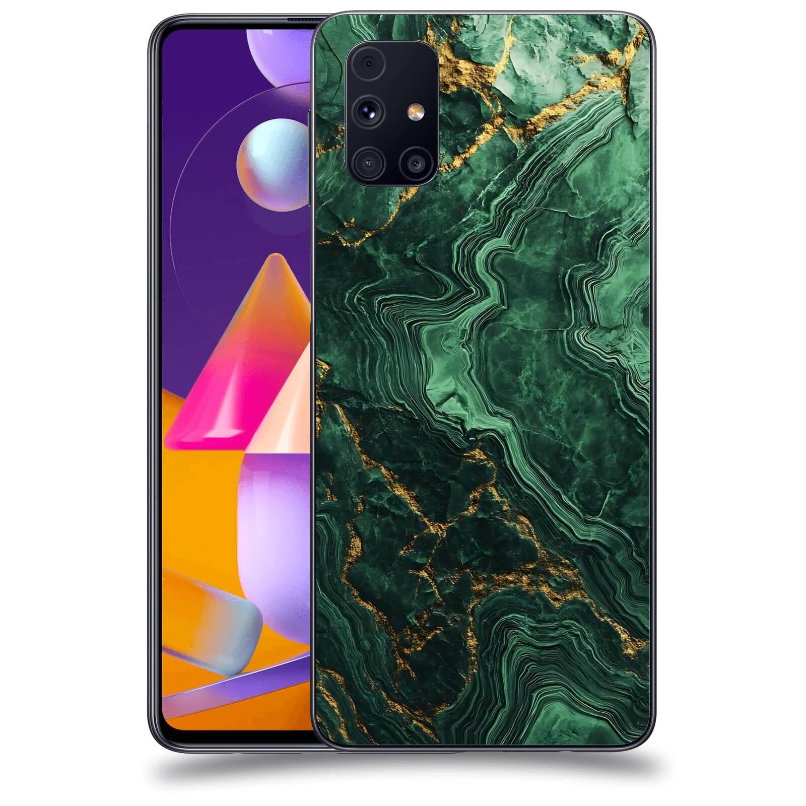 ACOVER Kryt na mobil Samsung Galaxy M31s - Golden Moss I