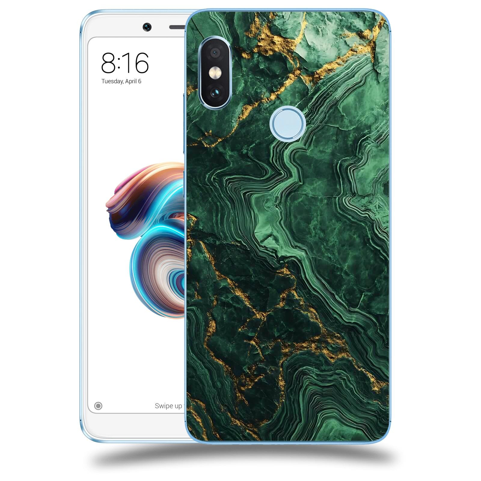 ACOVER Kryt na mobil Xiaomi Redmi Note 5 Global - Golden Moss I