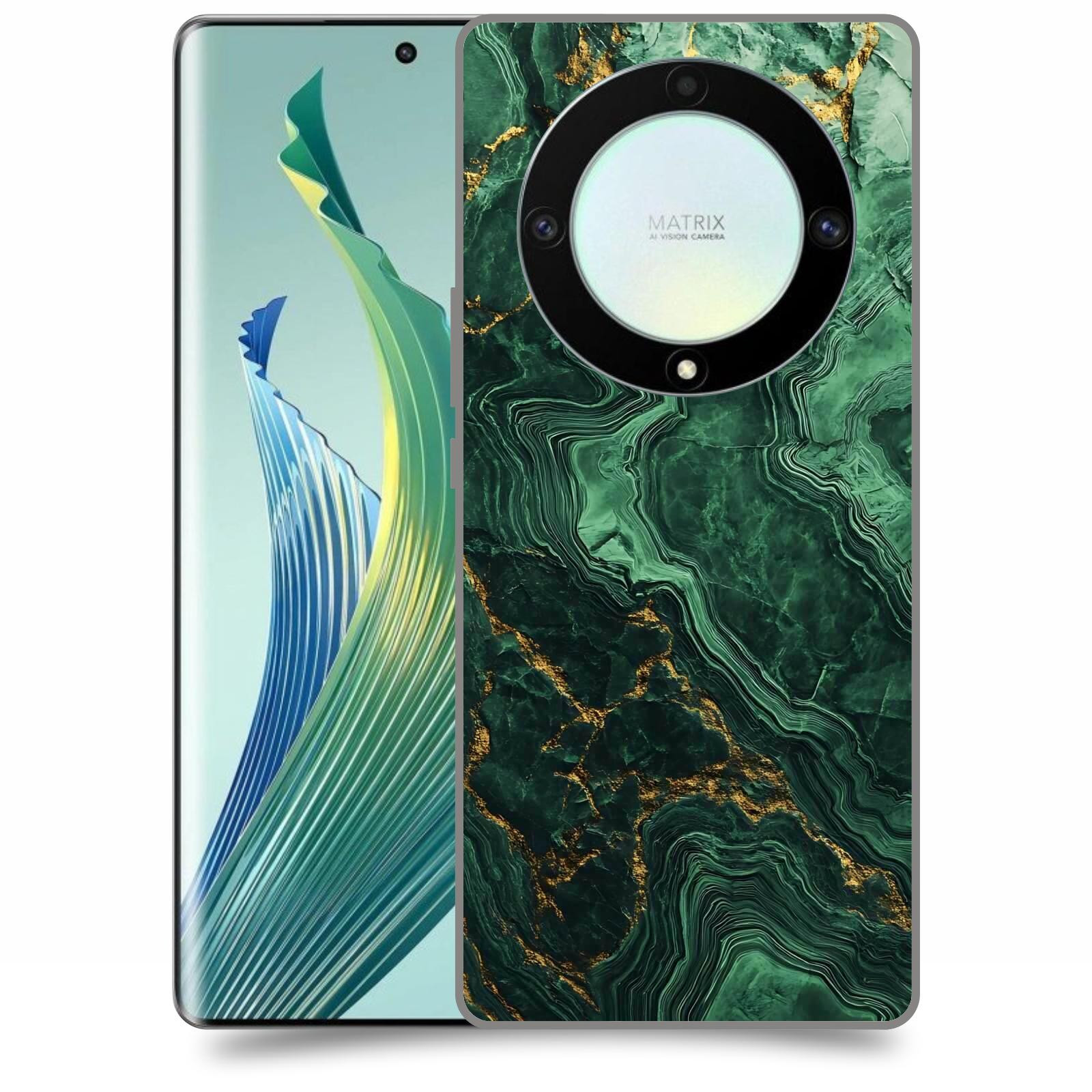 ACOVER Kryt na mobil Honor Magic 5 Lite 5G - Golden Moss I