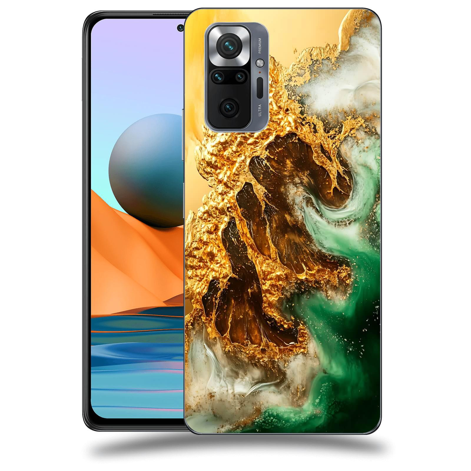 ACOVER Kryt na mobil Xiaomi Mi Note 10 (Pro) - Golden Moss II