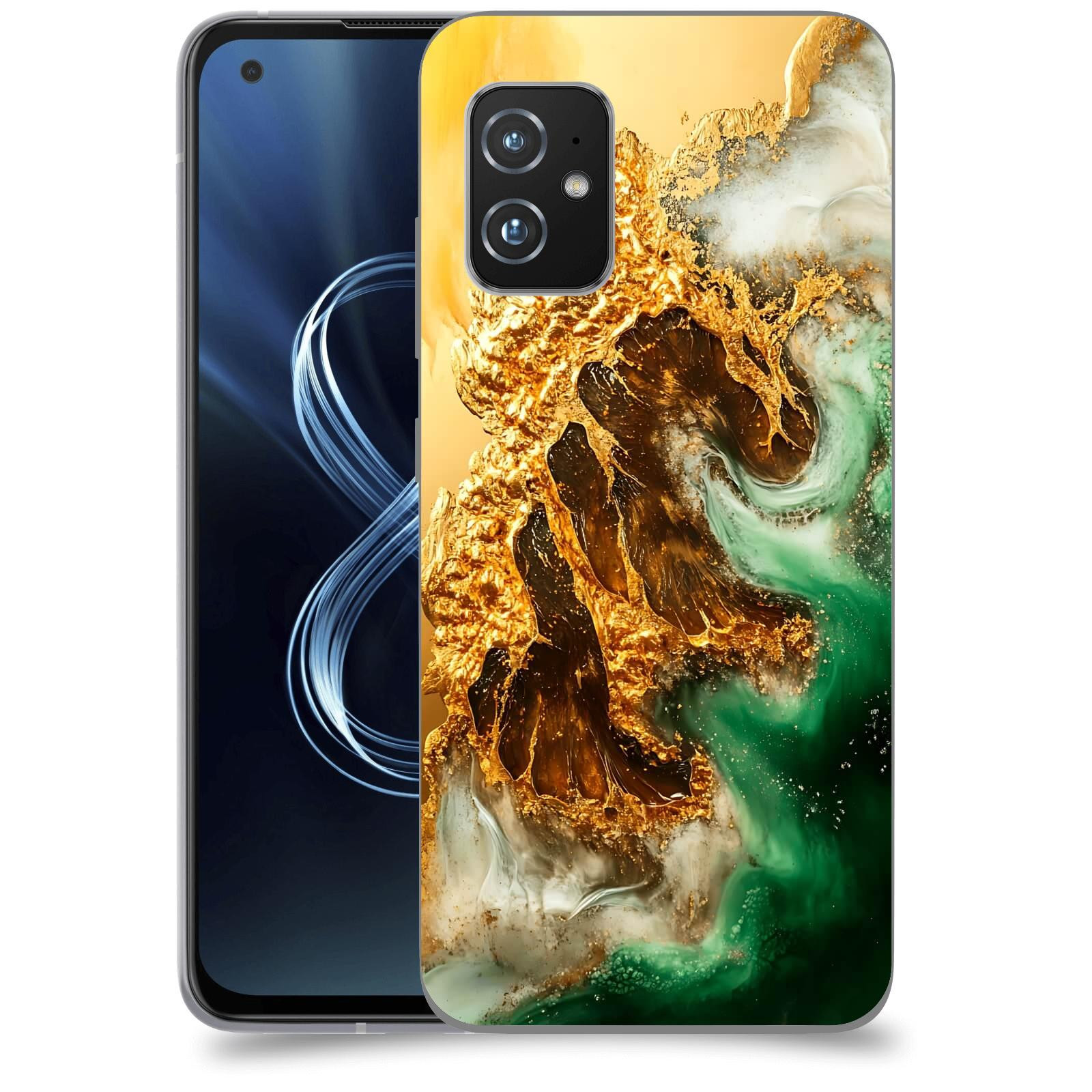 ACOVER Kryt na mobil Honor Magic5 Lite 5G - Golden Moss II