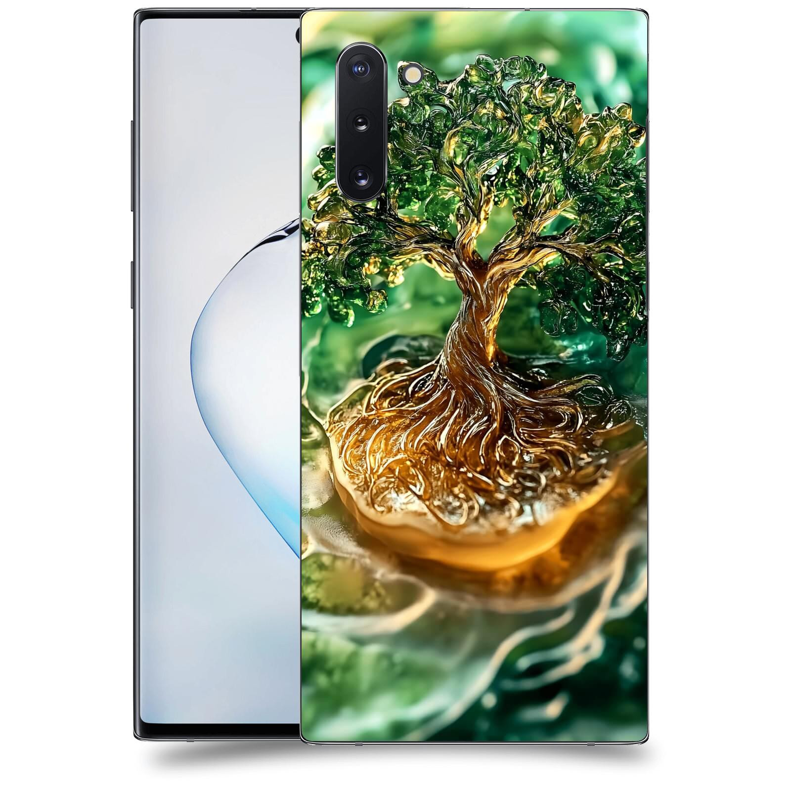 ACOVER Kryt na mobil Samsung Galaxy Note 10 N970F - Golden Moss III