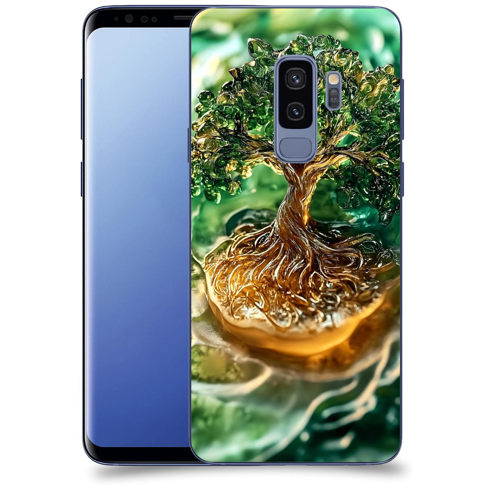 ACOVER Kryt na mobil Samsung Galaxy S9 Plus G965F - Golden Moss III