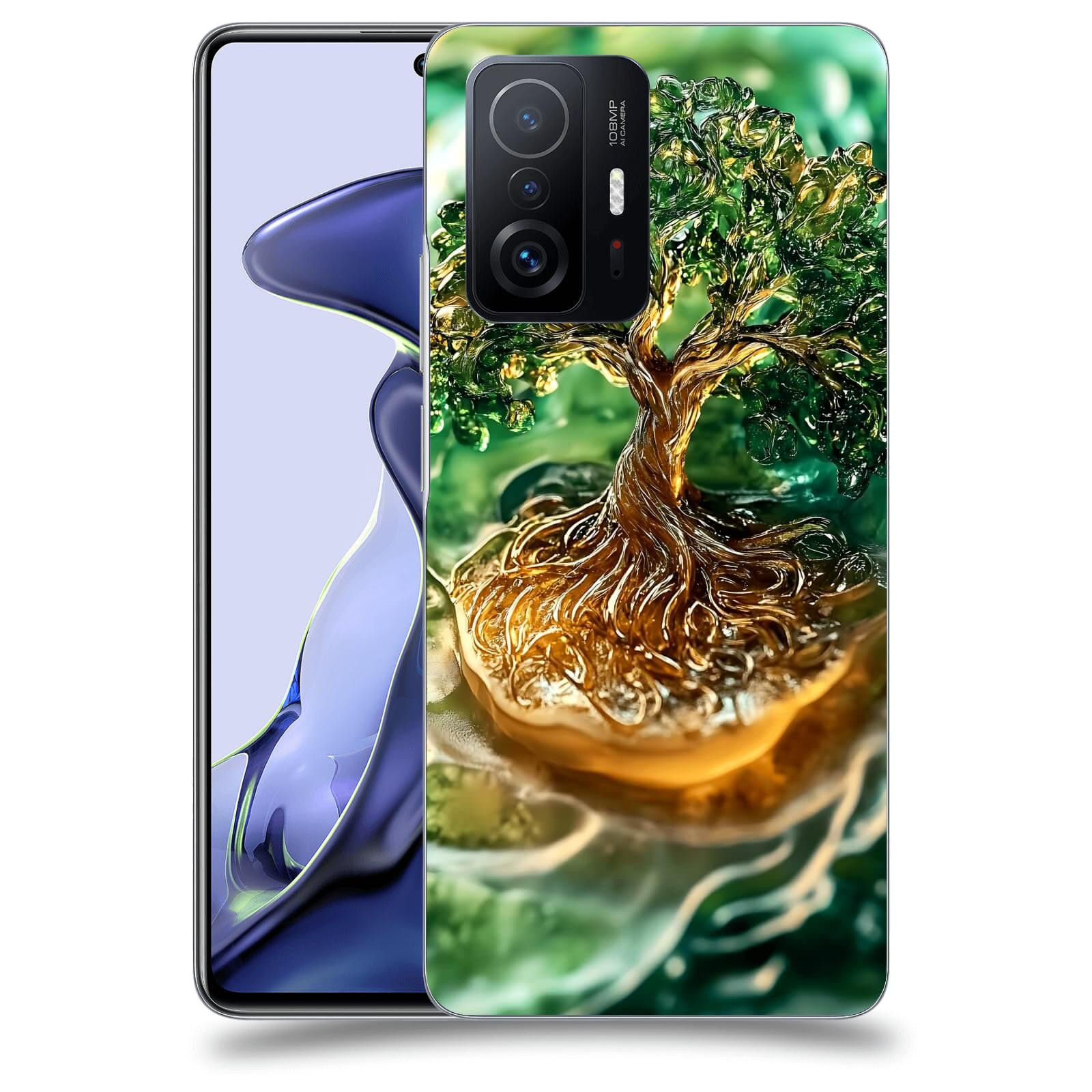 ACOVER Kryt na mobil Xiaomi 11T - Golden Moss III