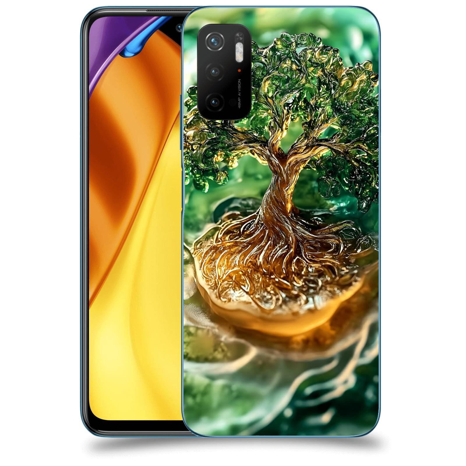 ACOVER Kryt na mobil Xiaomi Poco M3 Pro 5G - Golden Moss III