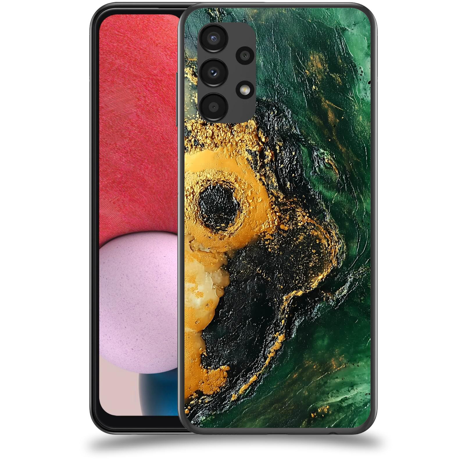 ACOVER Kryt na mobil Samsung Galaxy A13 4G A135 - Golden Moss IV