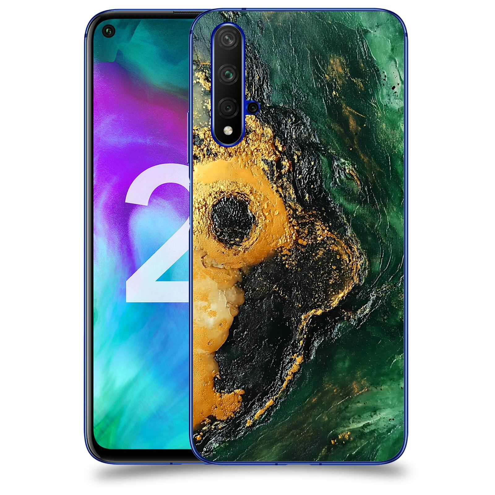 ACOVER Kryt na mobil Honor 20 - Golden Moss IV