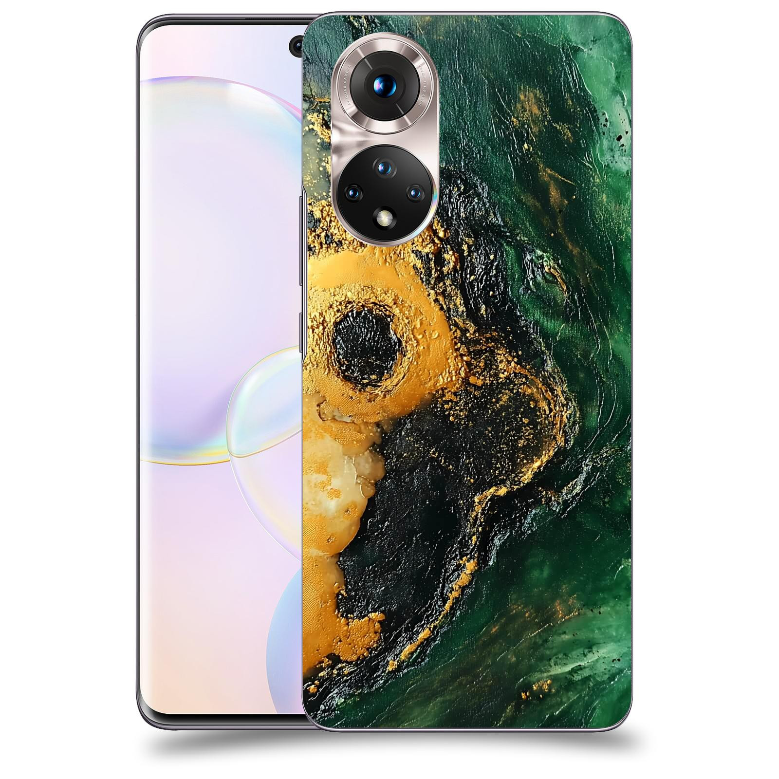 ACOVER Kryt na mobil Honor 50 5G - Golden Moss IV