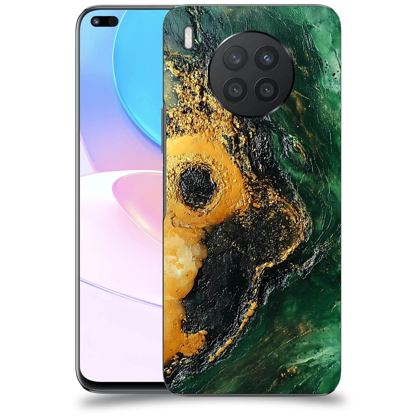 ACOVER Kryt na mobil Honor 50 Lite - Golden Moss IV