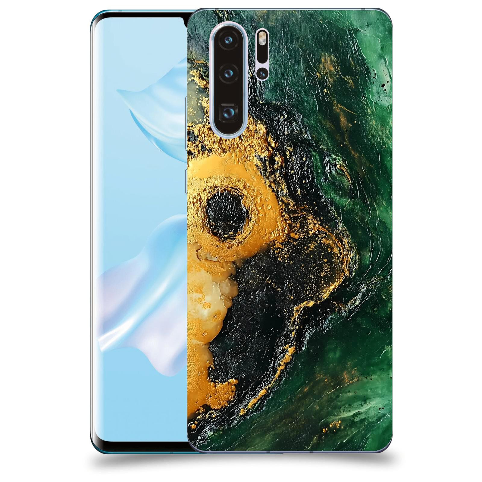 ACOVER Kryt na mobil Huawei P30 - Golden Moss IV