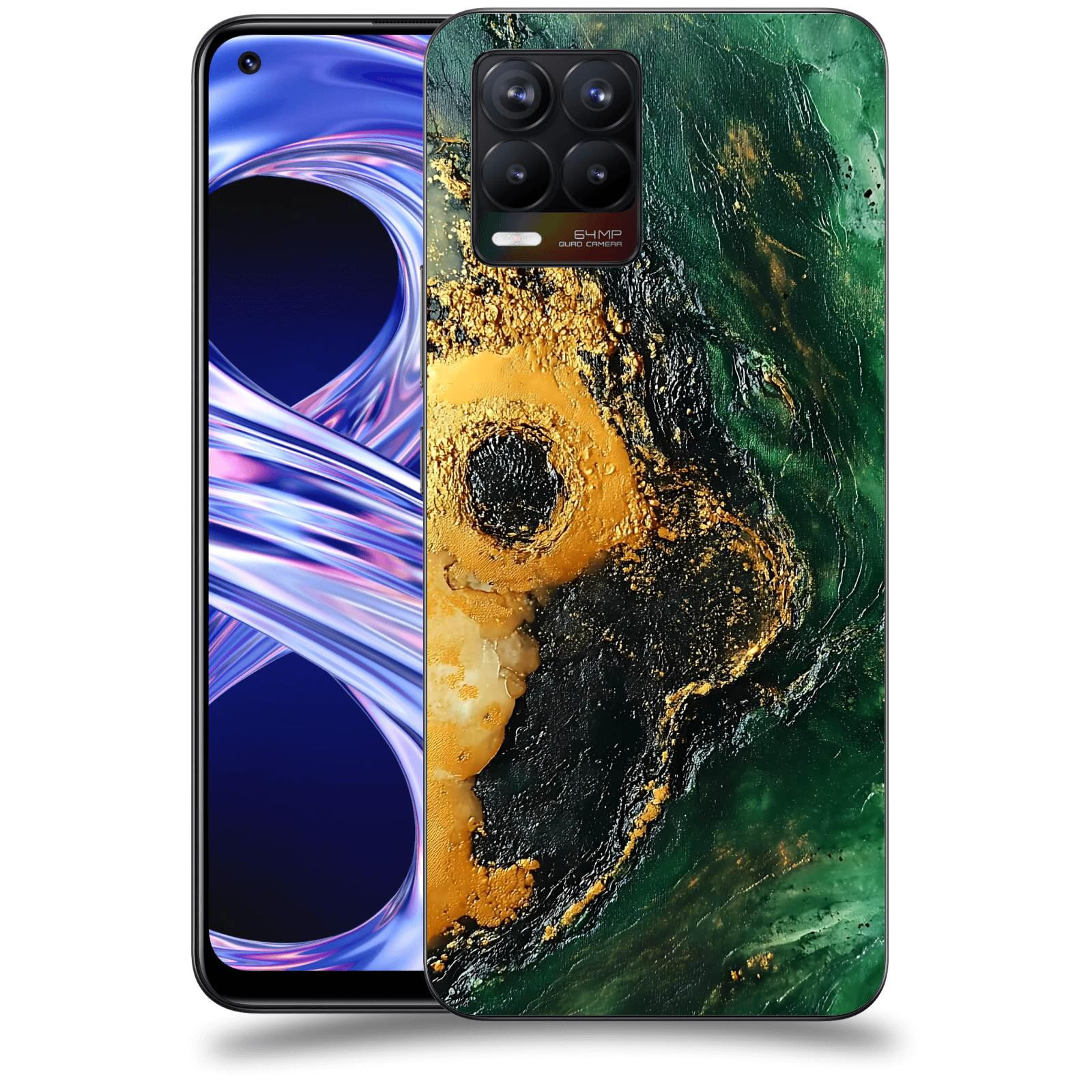 ACOVER Kryt na mobil Realme 8 - Golden Moss IV