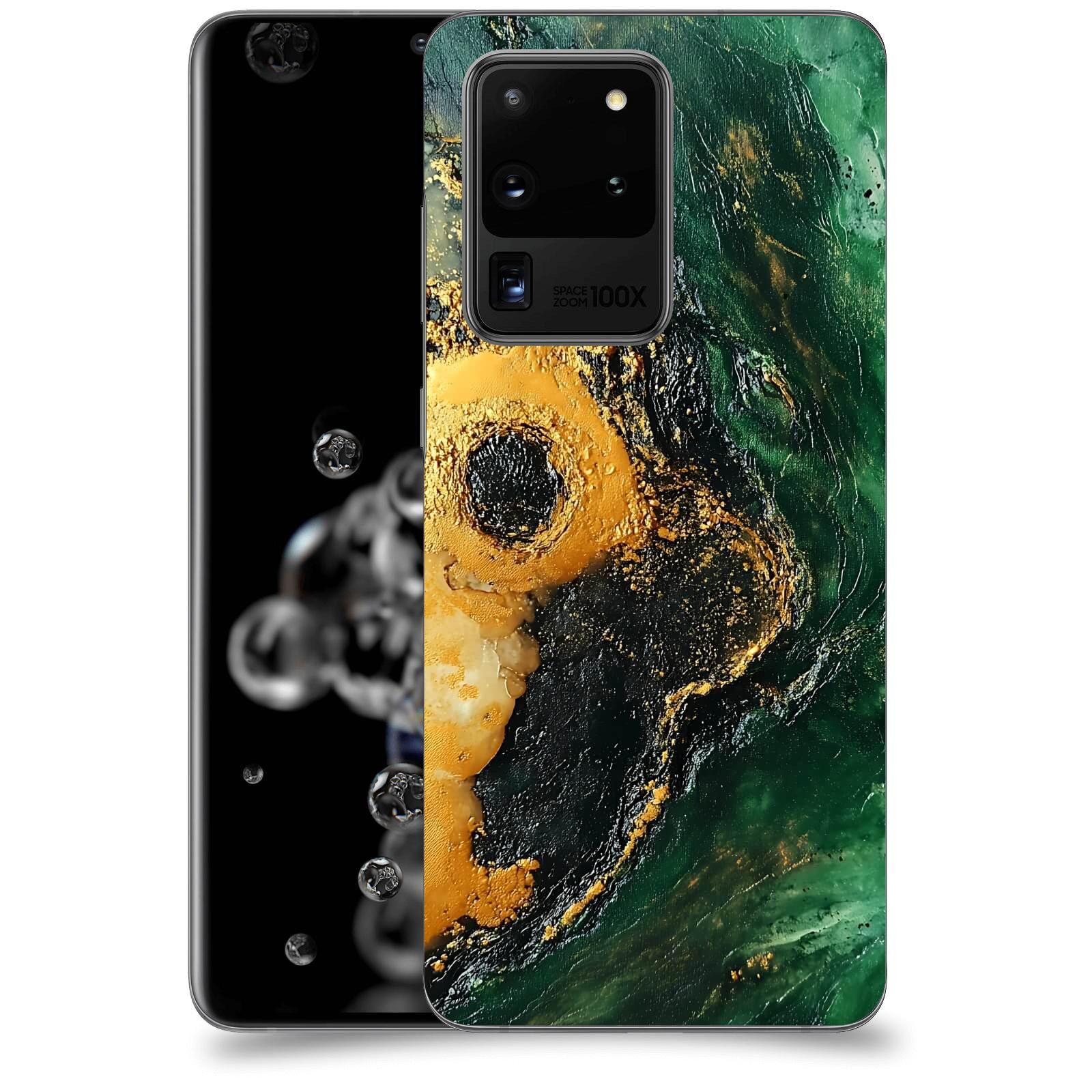ACOVER Kryt na mobil Samsung Galaxy S20 Ultra 5G G988F - Golden Moss IV