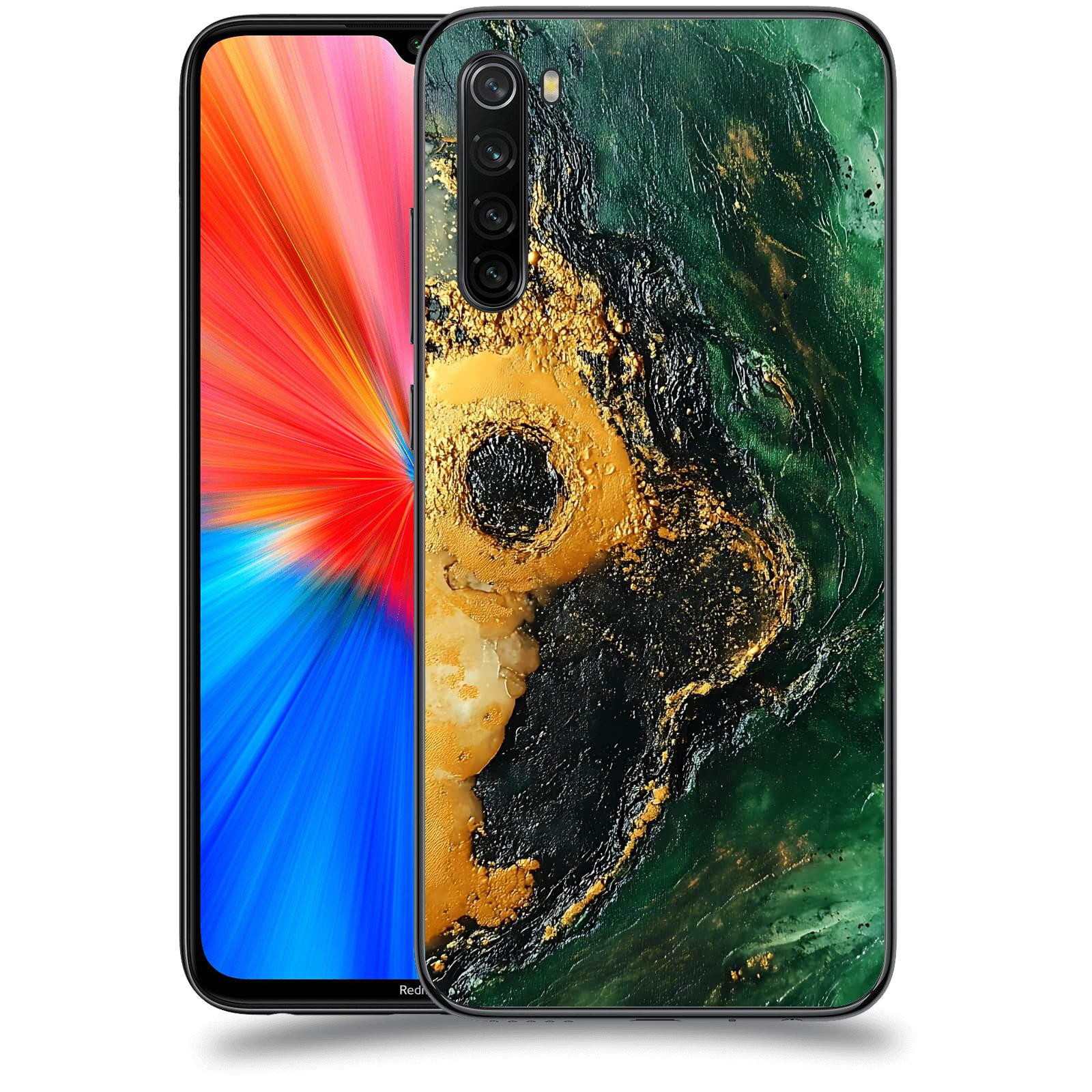 ACOVER Kryt na mobil Xiaomi Redmi Note 8 - Golden Moss IV