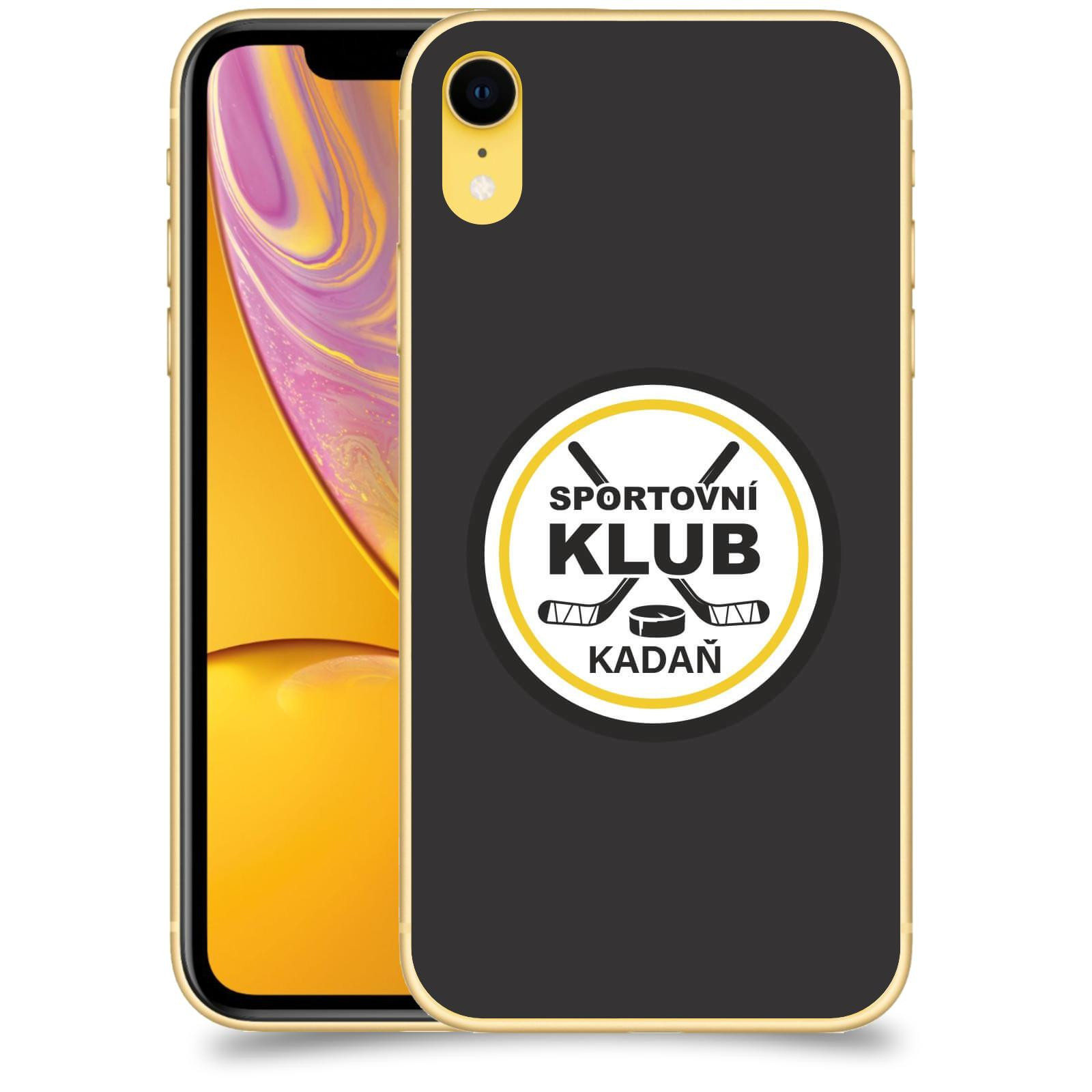 ACOVER Kryt na mobil Apple iPhone XR - SK Kadaň Logo II