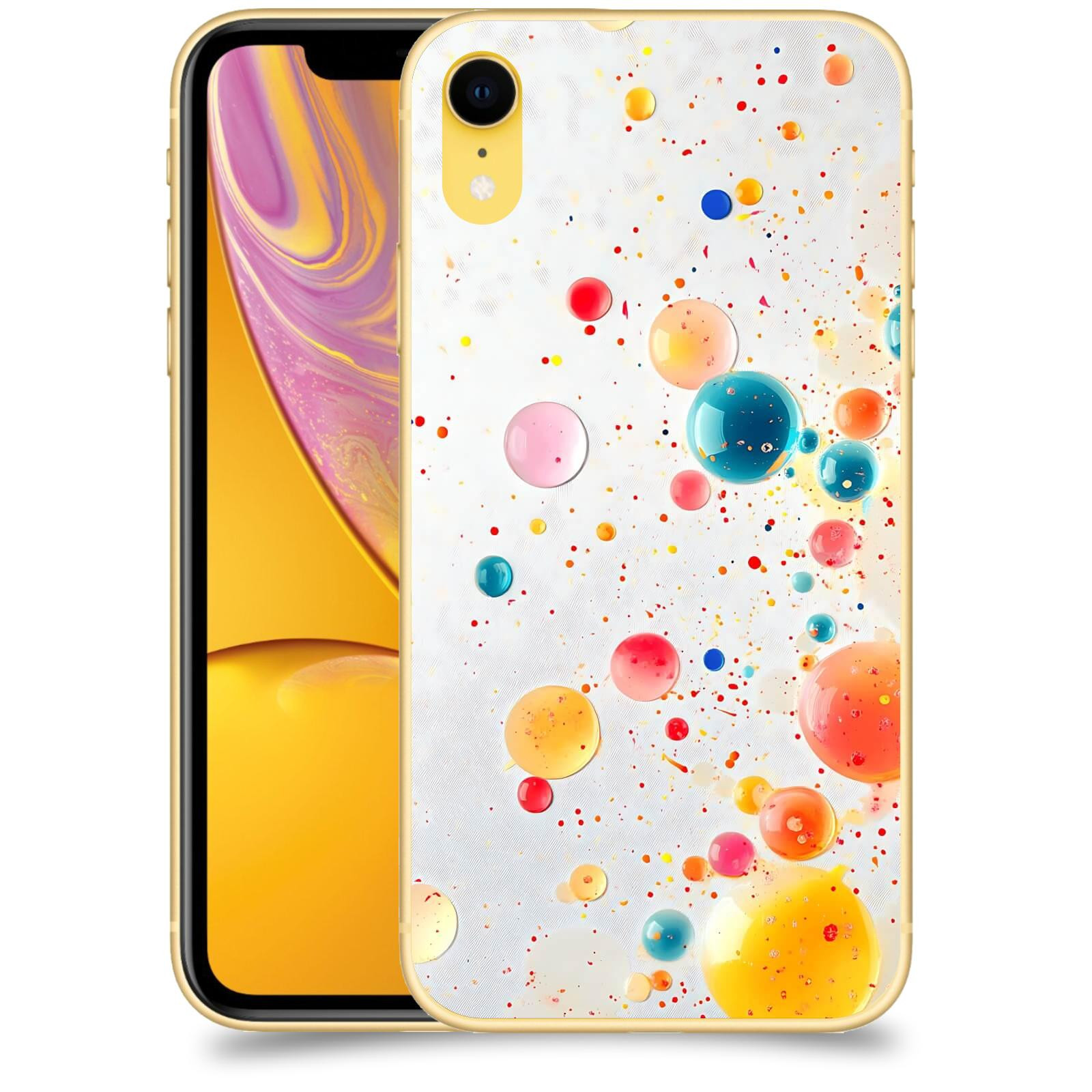 ACOVER Kryt na mobil Apple iPhone XR - Barevný výbuch