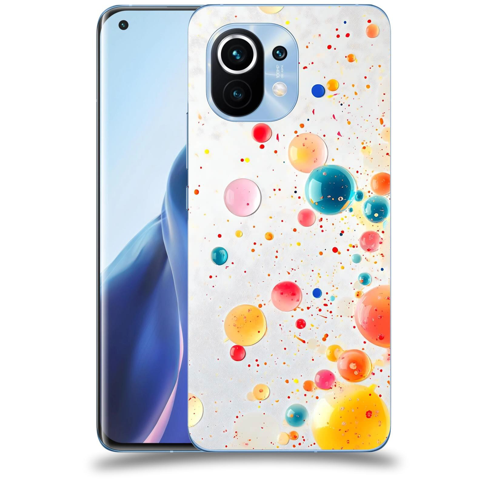 ACOVER Kryt na mobil Xiaomi Mi 11 - Barevný výbuch
