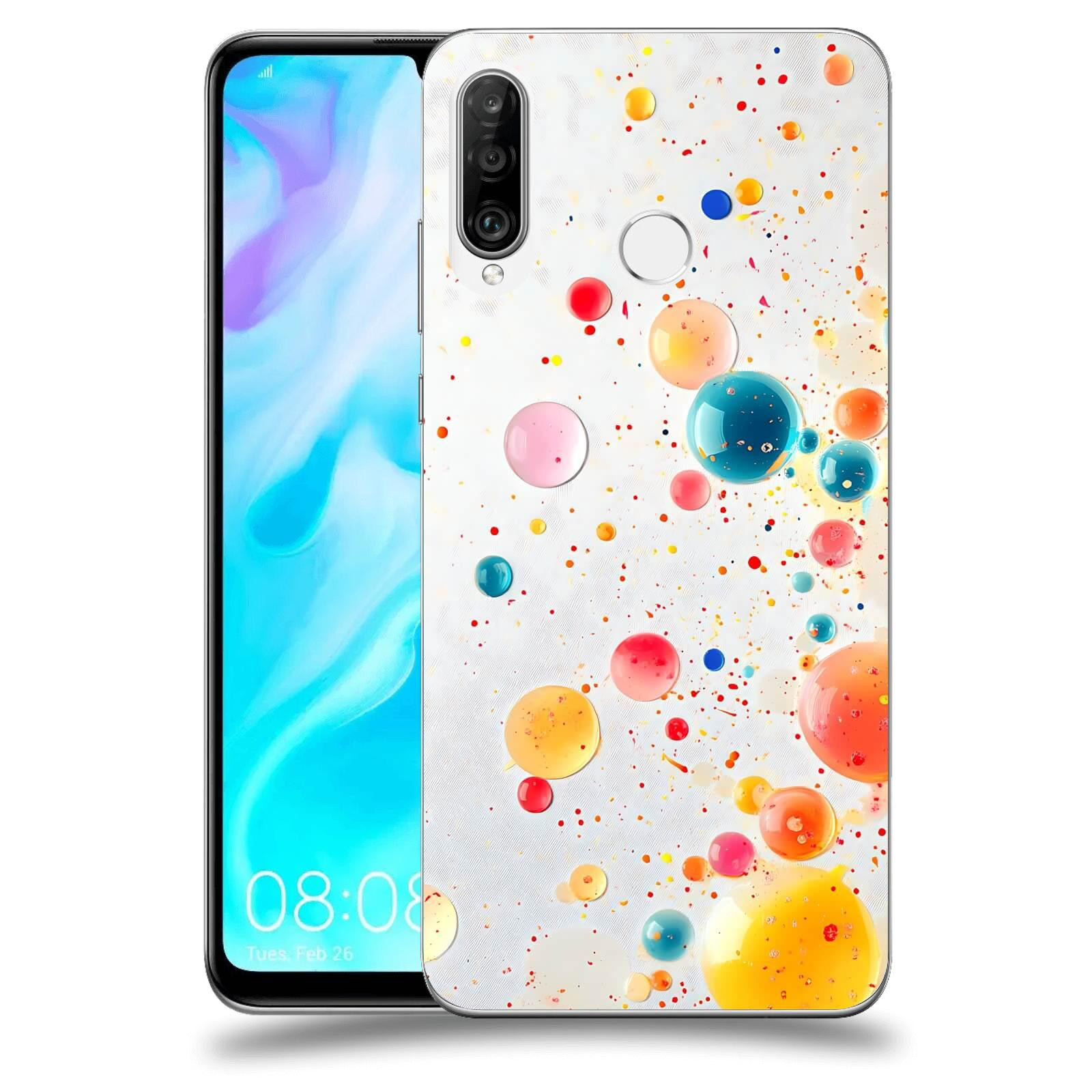 ACOVER Kryt na mobil Huawei P30 Lite - Barevný výbuch