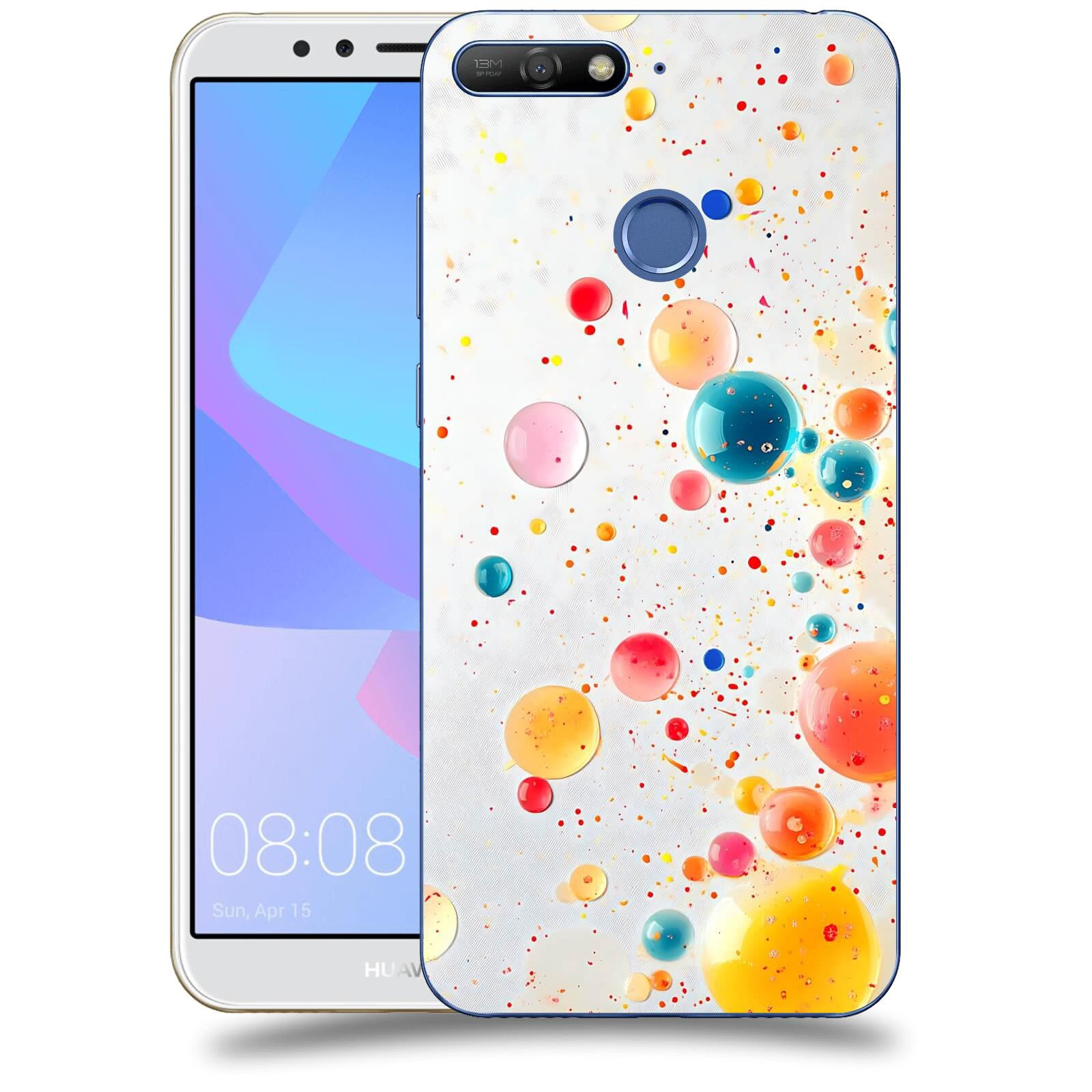 ACOVER Kryt na mobil Huawei Y6 Prime 2018 - Barevný výbuch