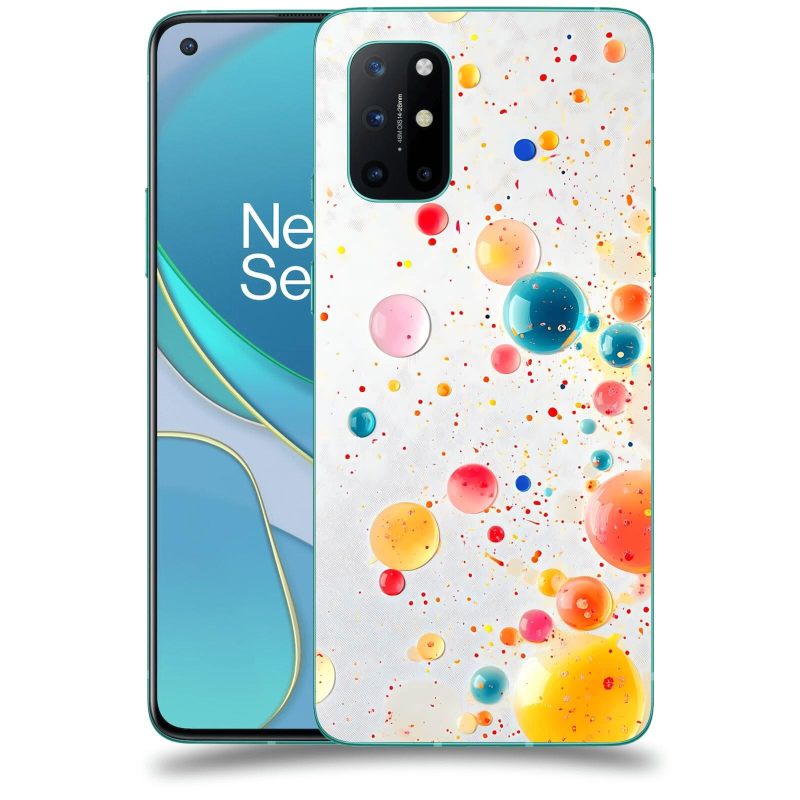 ACOVER Kryt na mobil OnePlus 8T - Barevný výbuch