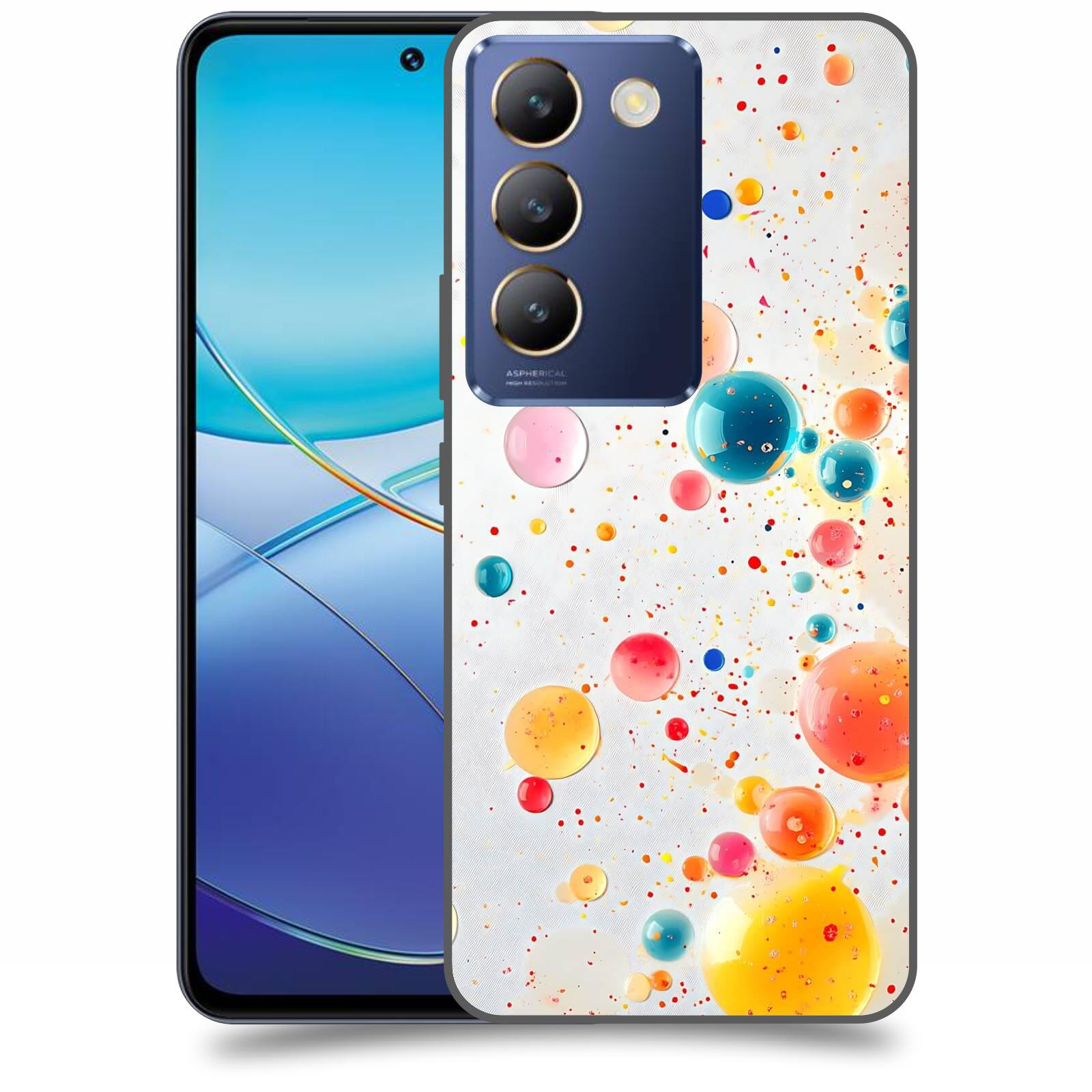 ACOVER Kryt na mobil Vivo V40SE - Barevný výbuch