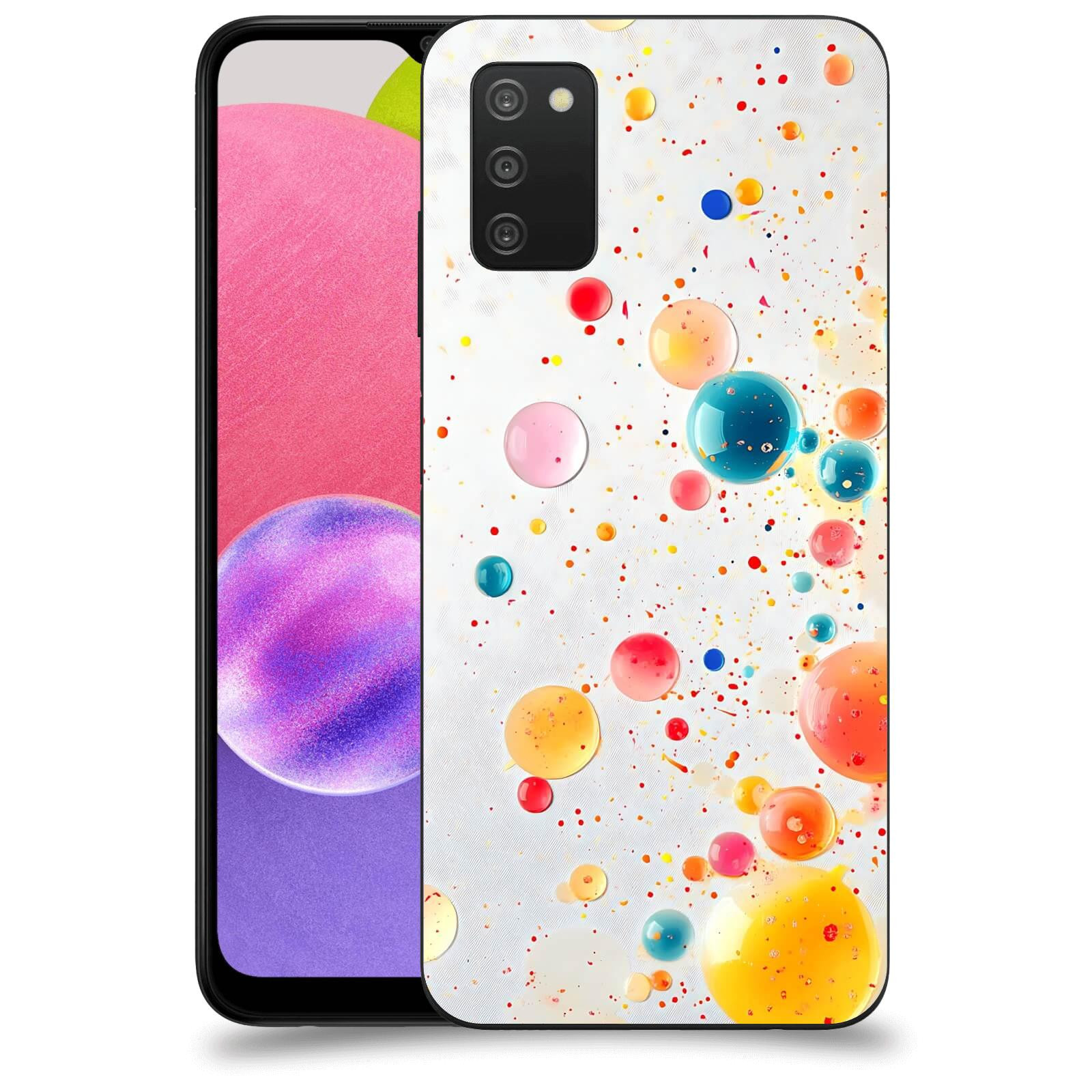 ACOVER Kryt na mobil Samsung Galaxy A03s A037G - Barevný výbuch