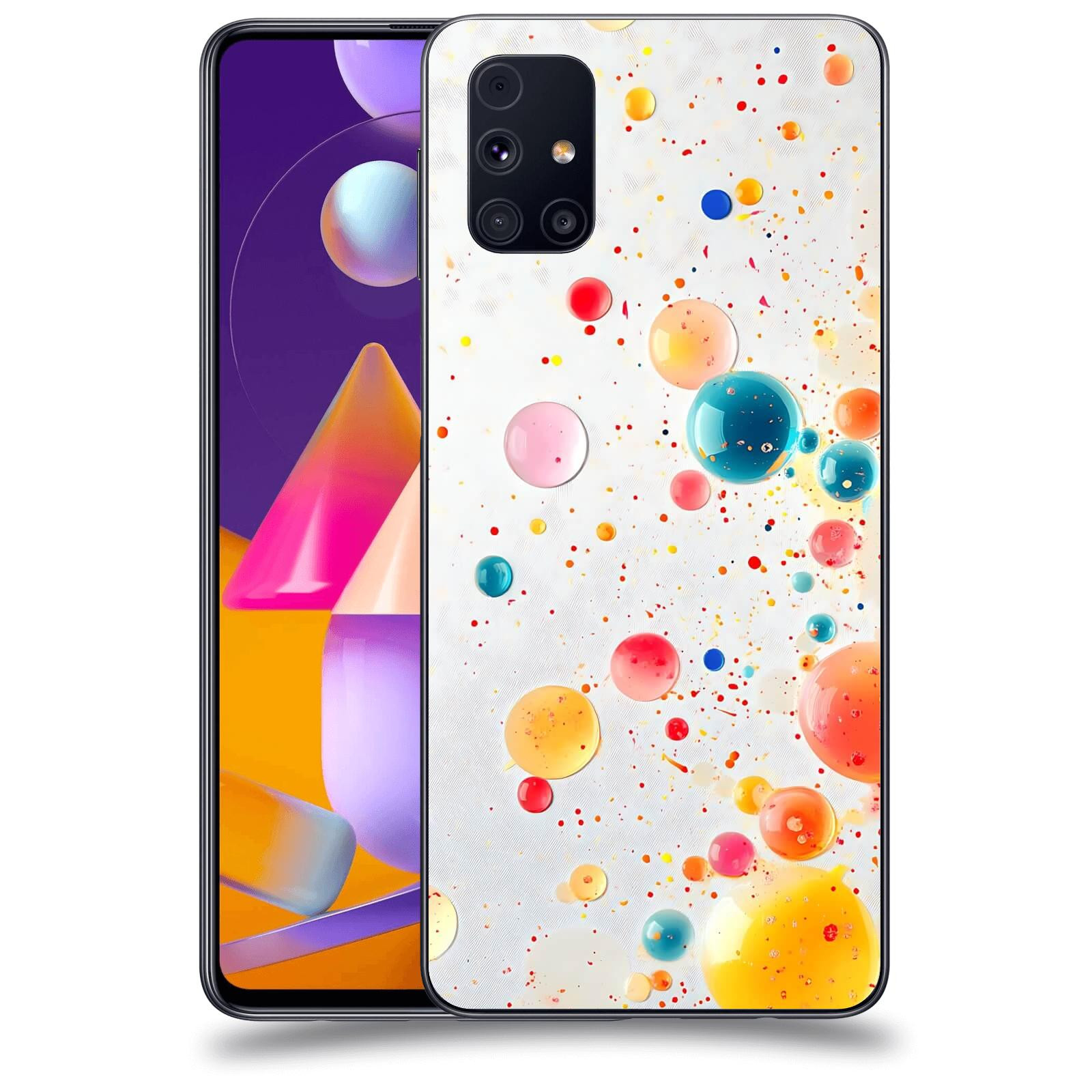 ACOVER Kryt na mobil Samsung Galaxy M31s - Barevný výbuch