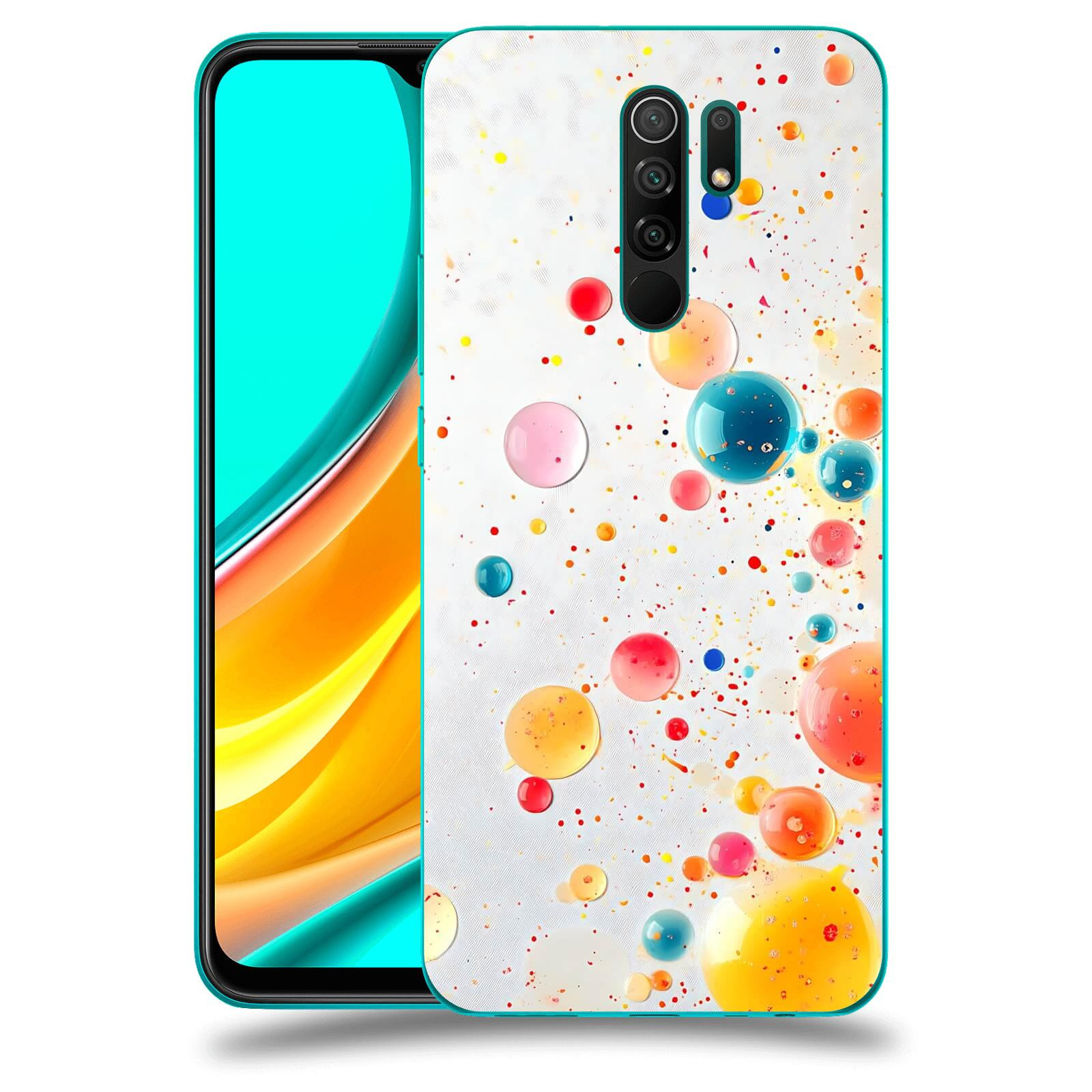 ACOVER Kryt na mobil Xiaomi Mi 9 - Barevný výbuch