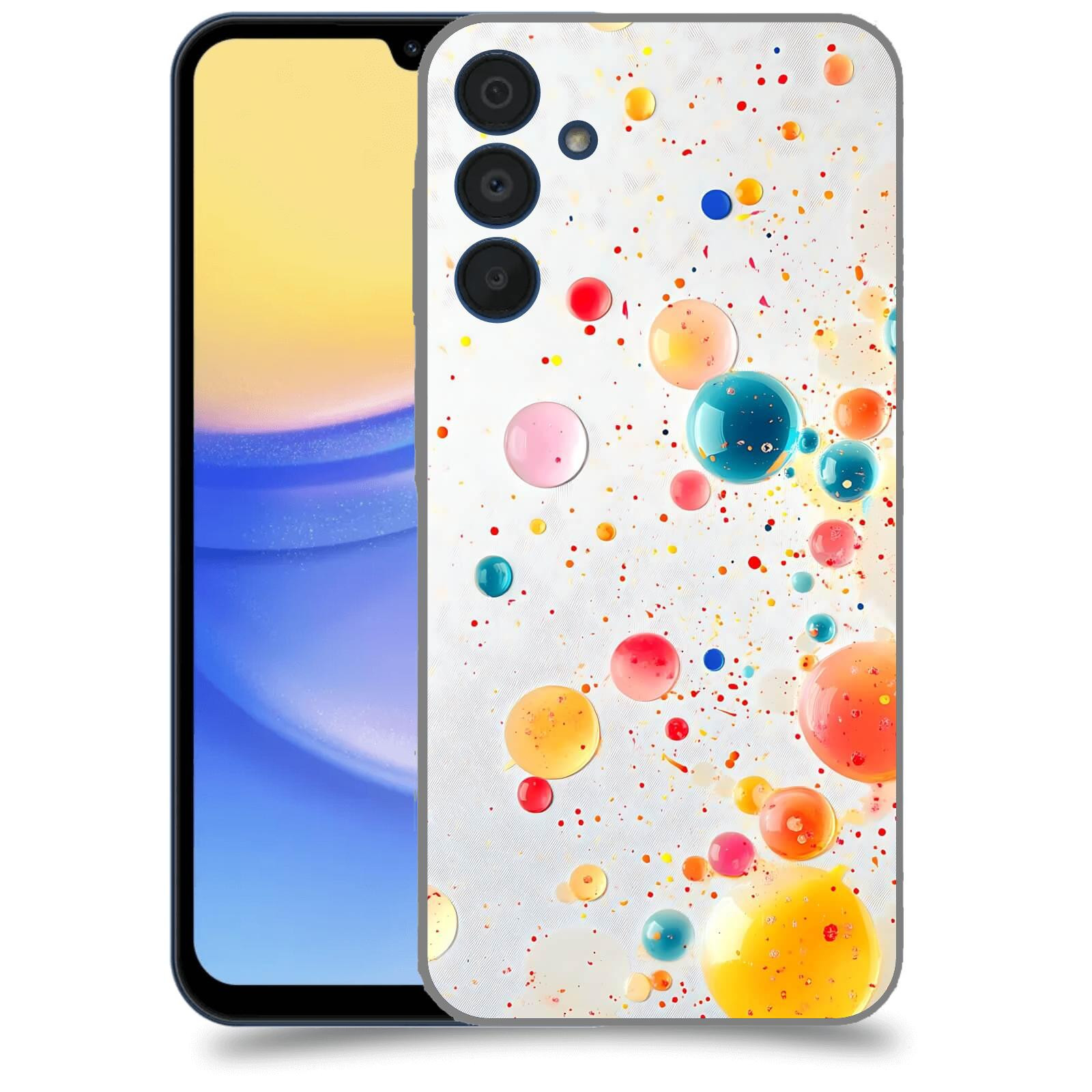 ACOVER Kryt na mobil Samsung Galaxy A15 5G - Barevný výbuch