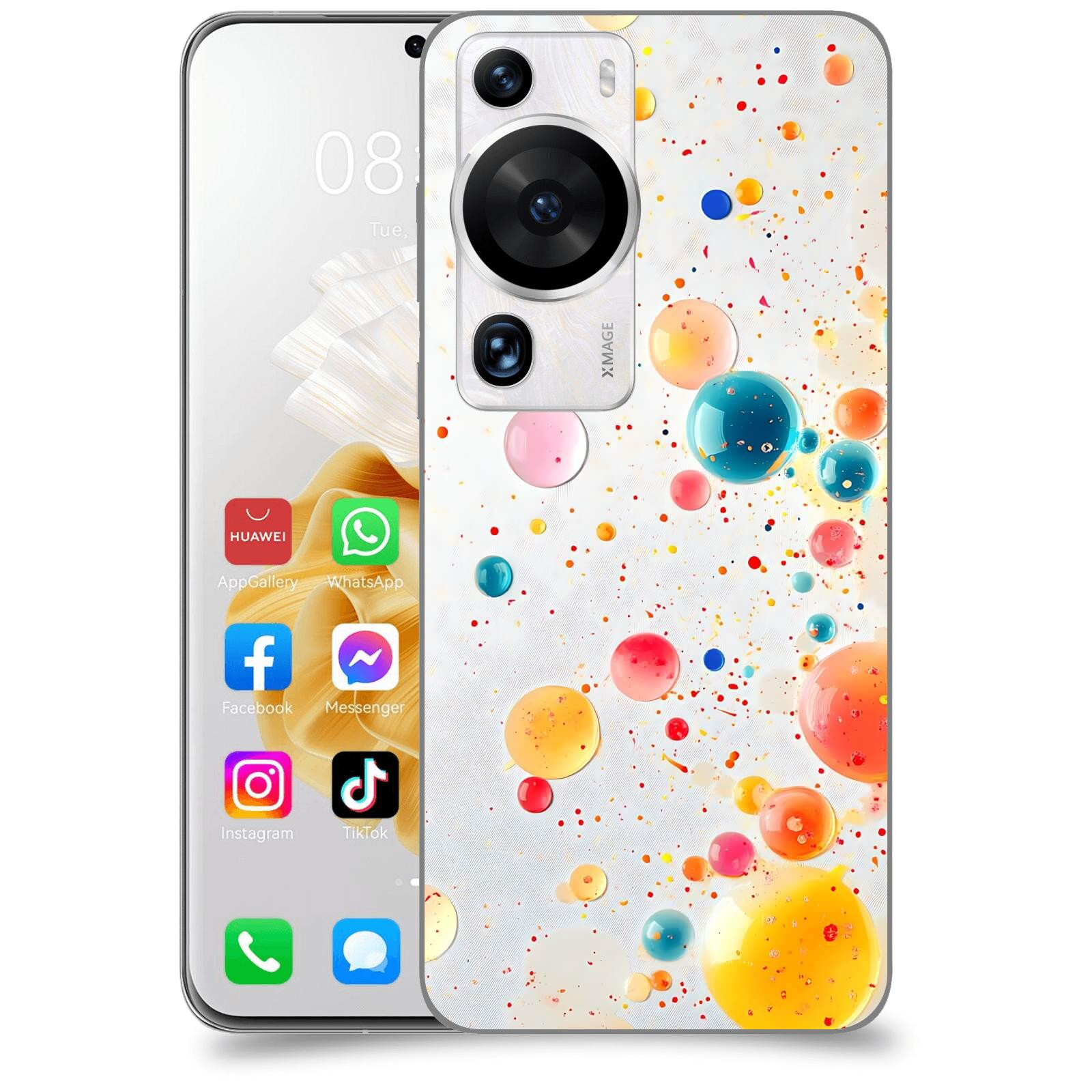 ACOVER Kryt na mobil Huawei P60 Pro - Barevný výbuch