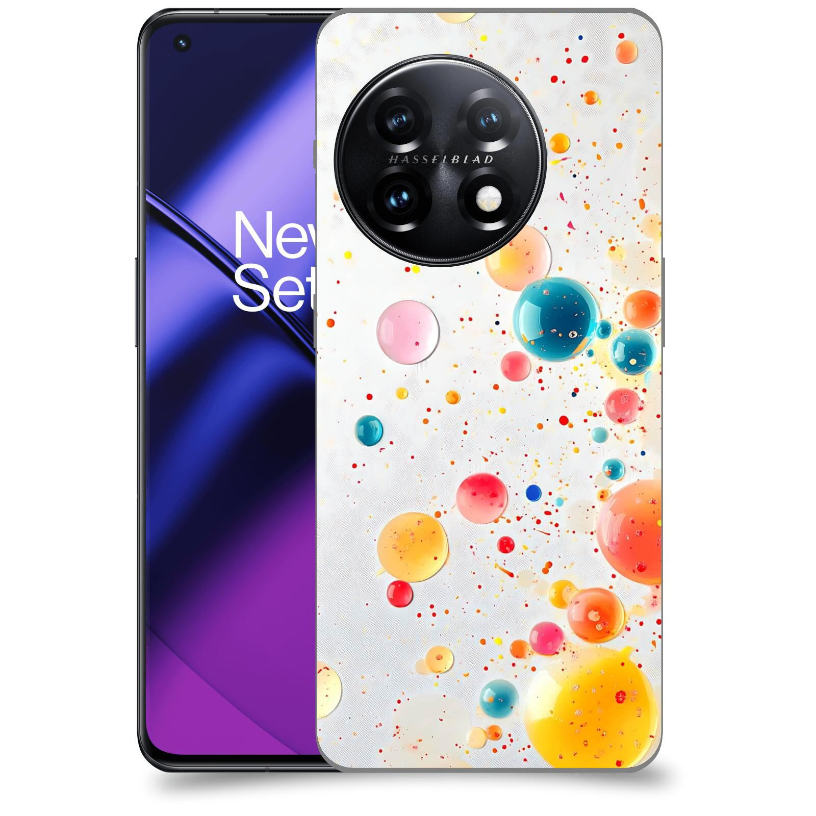 ACOVER Kryt na mobil OnePlus 11 5G - Barevný výbuch