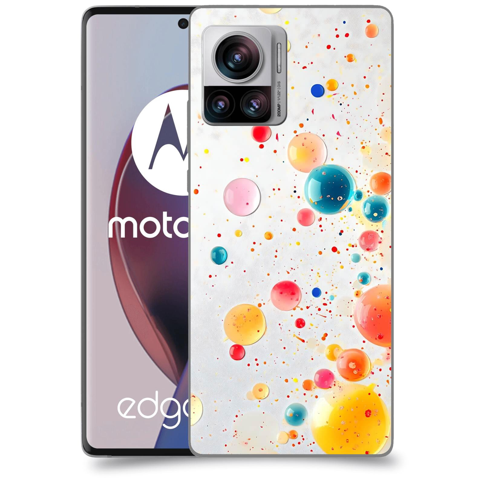 ACOVER Kryt na mobil Motorola Edge 30 Ultra - Barevný výbuch