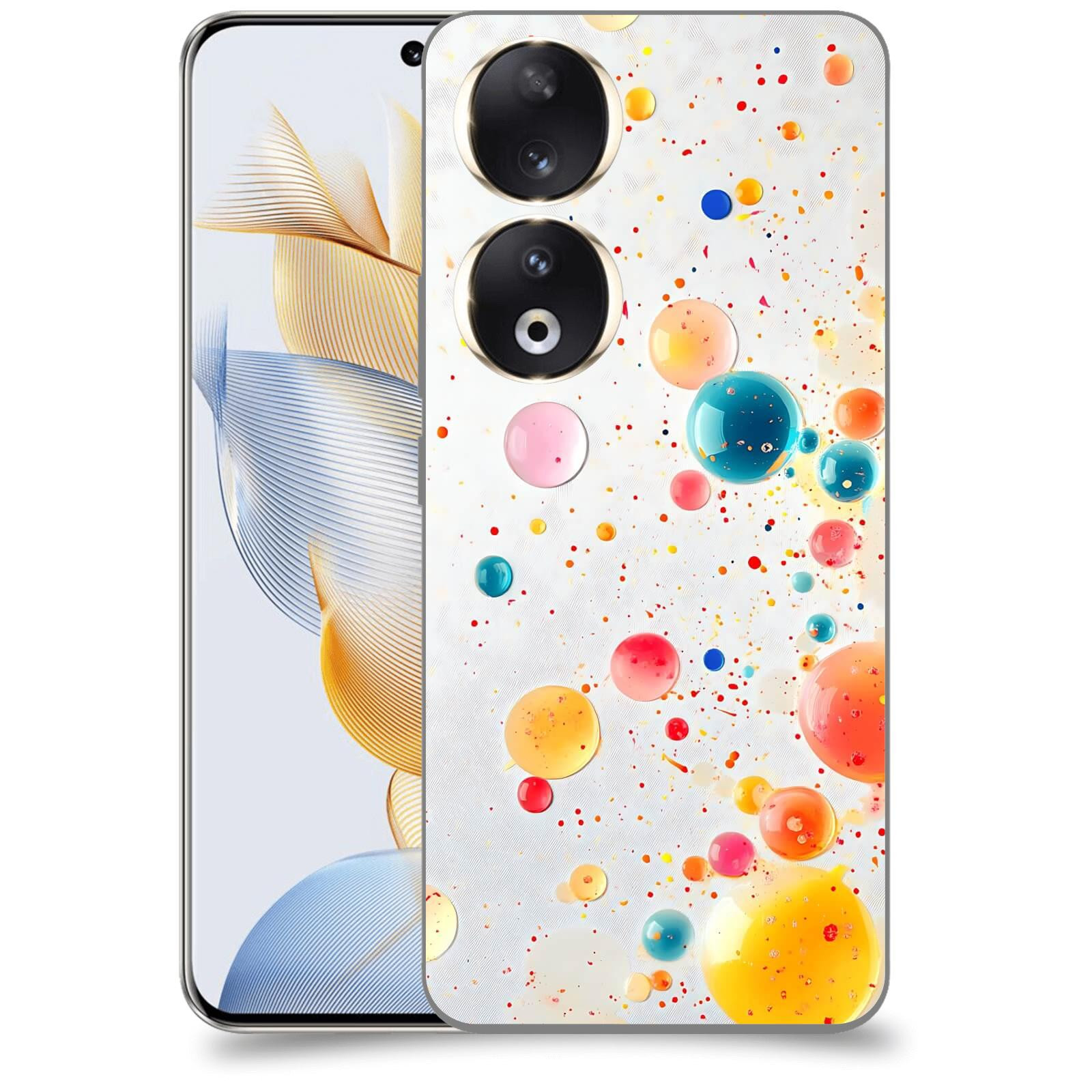 ACOVER Kryt na mobil Honor 90 - Barevný výbuch