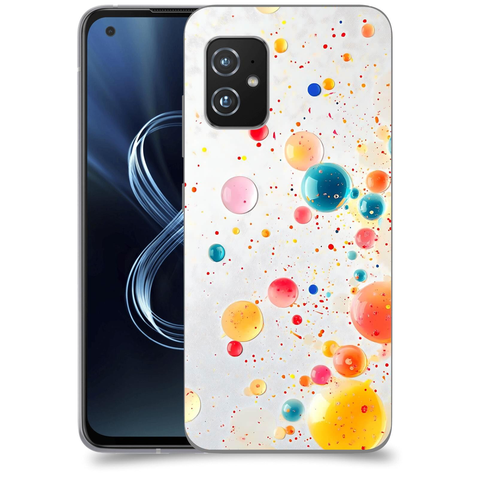 ACOVER Kryt na mobil Honor Magic5 Lite 5G - Barevný výbuch