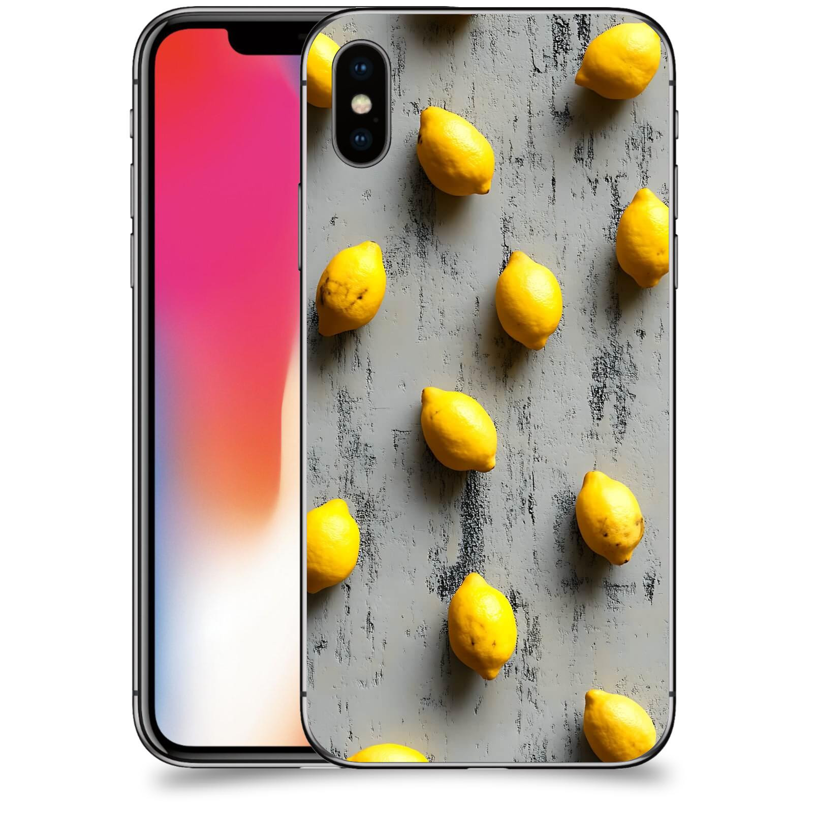 ACOVER Kryt na mobil Apple iPhone X/XS - Citrusová harmonie
