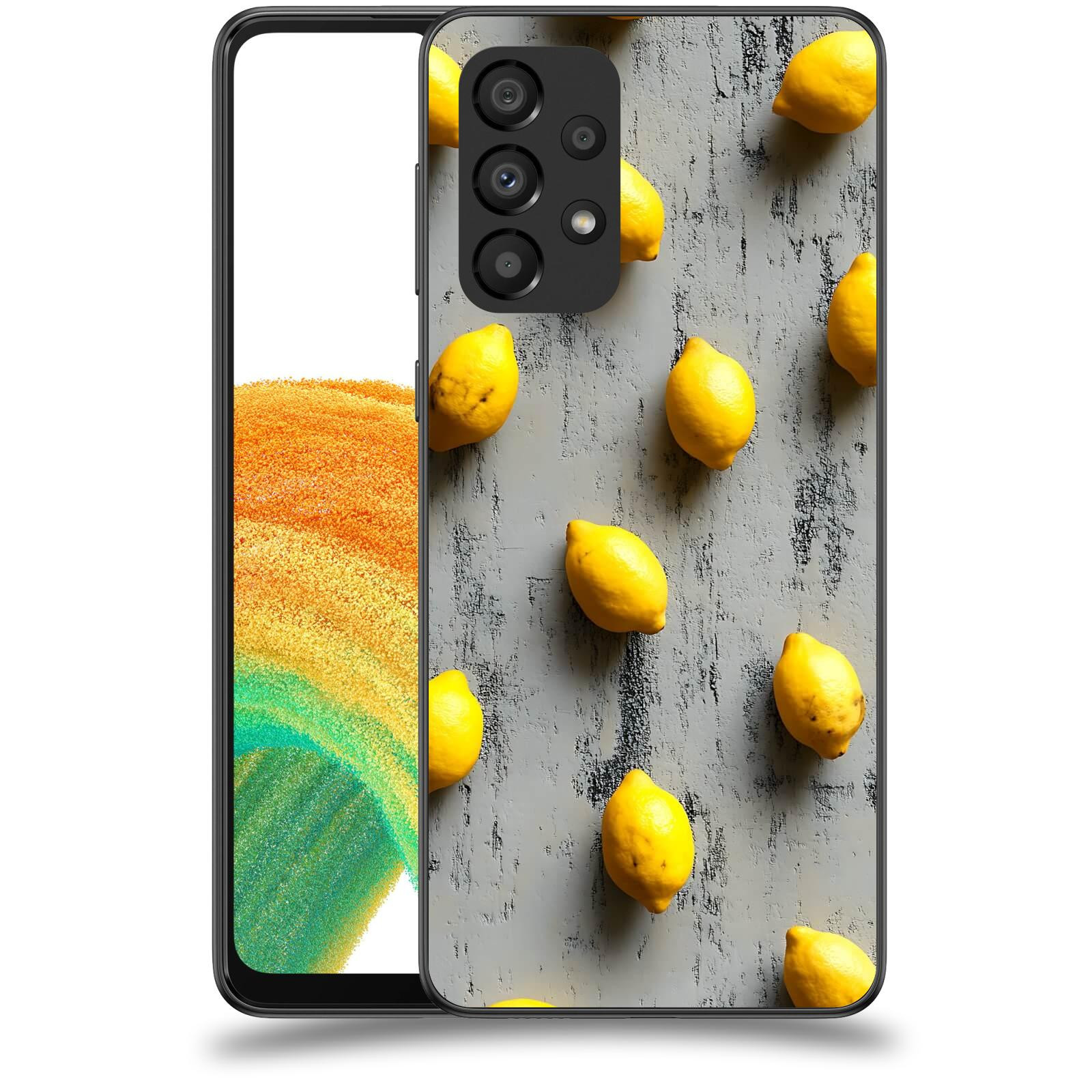 ACOVER Kryt na mobil Samsung Galaxy A33 5G A336 - Citrusová harmonie