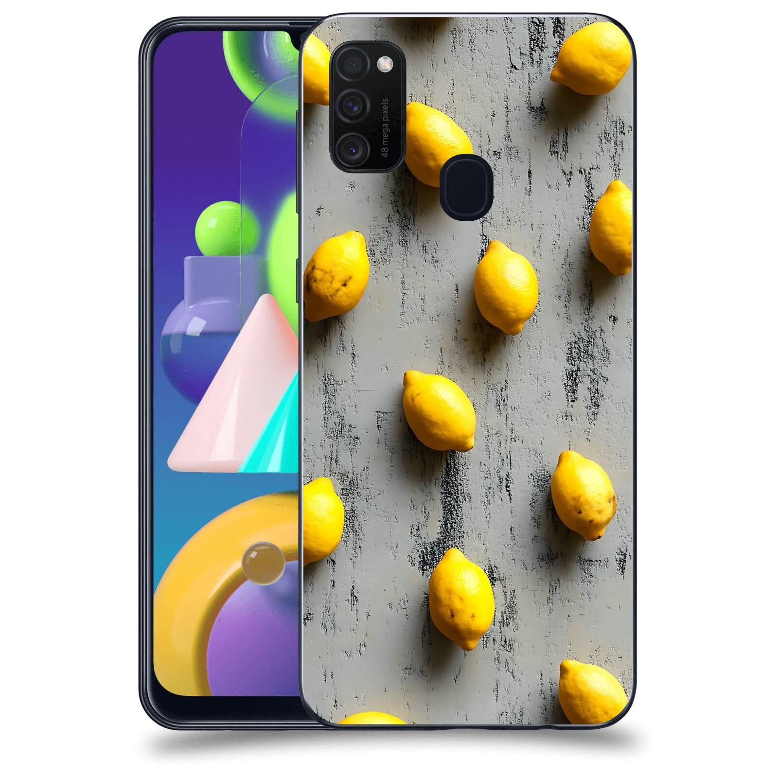 ACOVER Kryt na mobil Samsung Galaxy M21 M215F - Citrusová harmonie