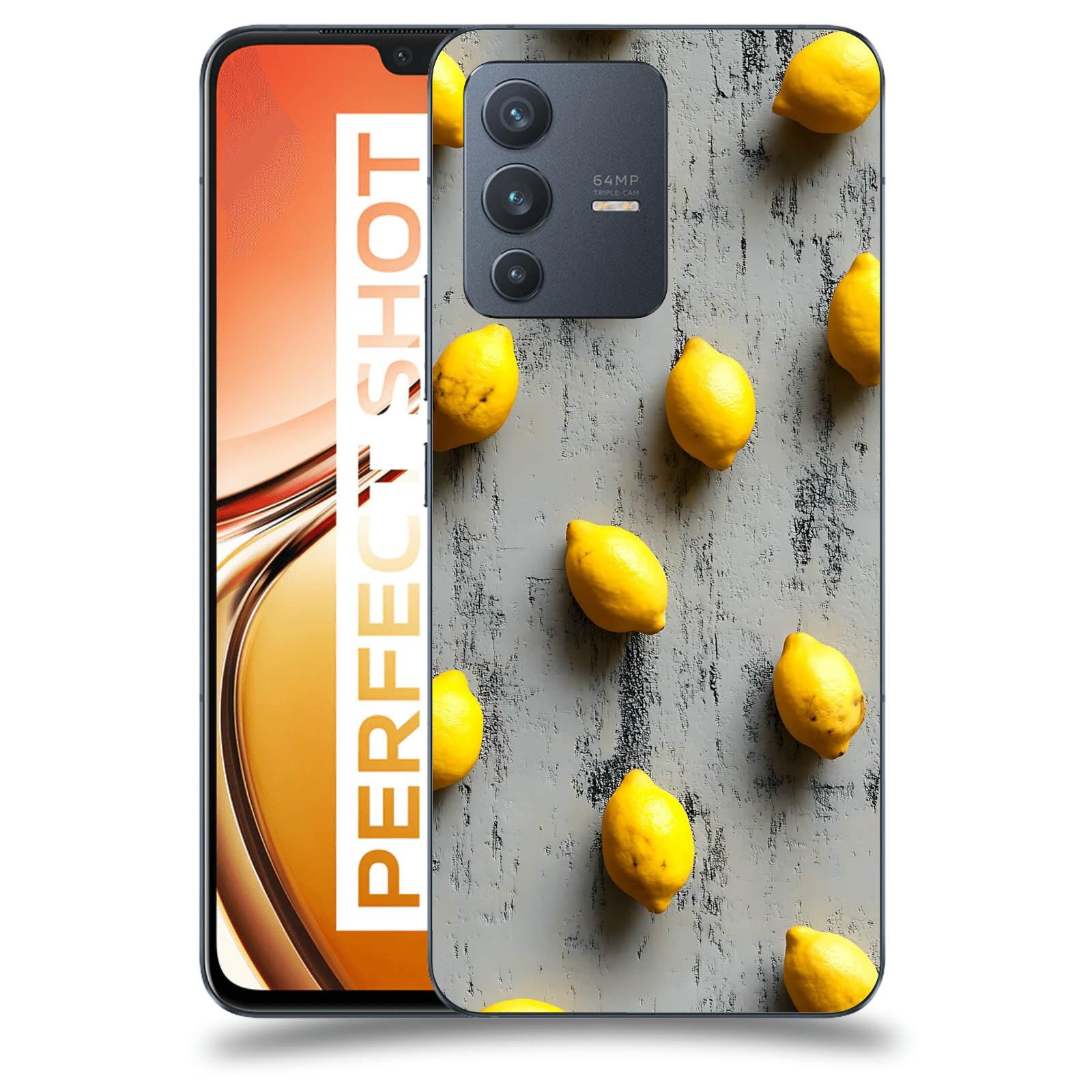 ACOVER Kryt na mobil Vivo V23 5G - Citrusová harmonie
