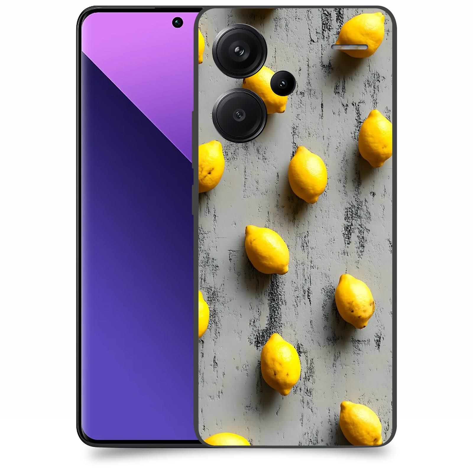 ACOVER Kryt na mobil Xiaomi Redmi Note 13 Pro 5G - Citrusová harmonie