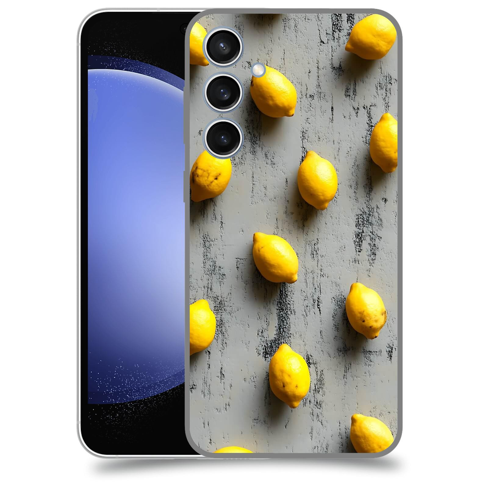 ACOVER Kryt na mobil Samsung Galaxy S23 FE - Citrusová harmonie
