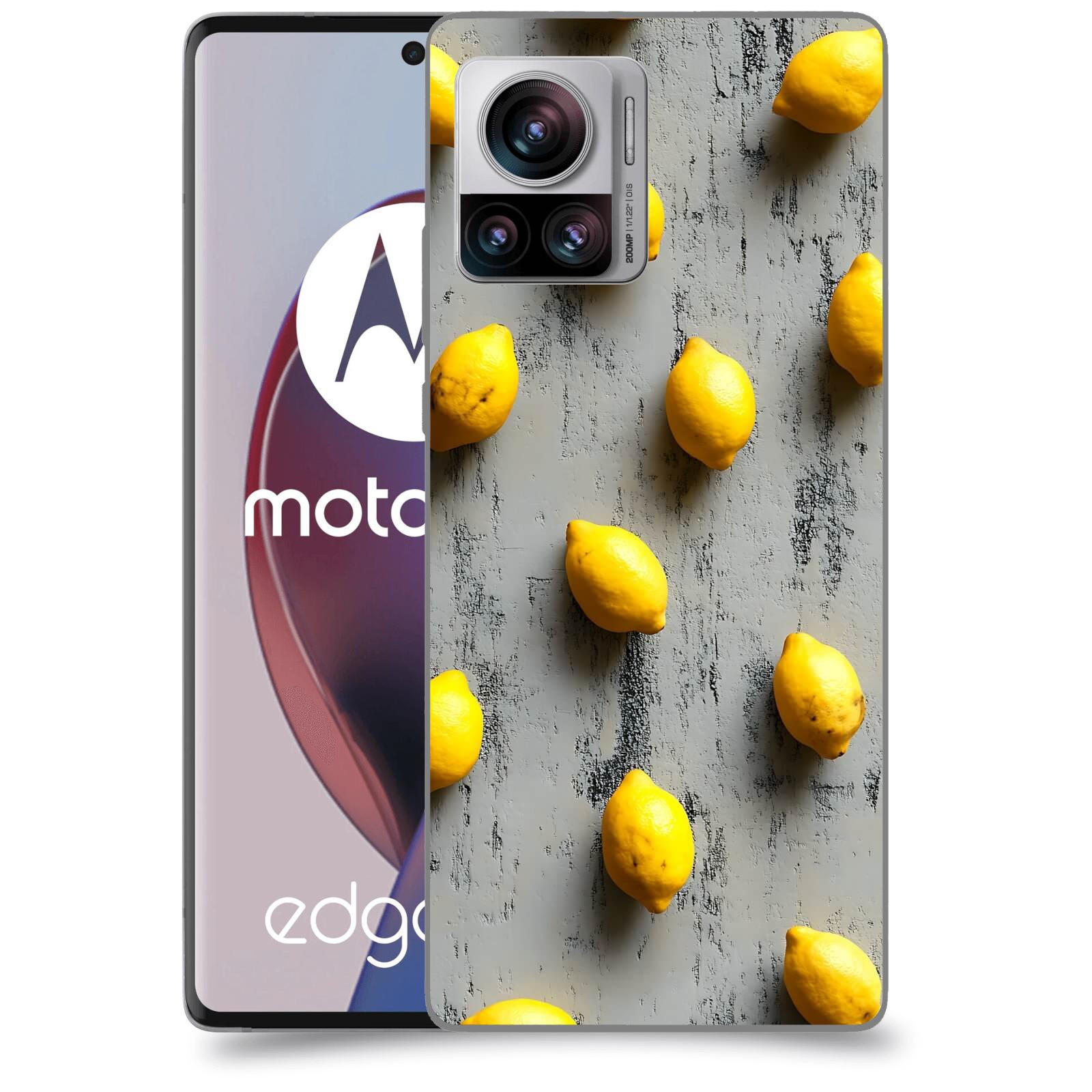 ACOVER Kryt na mobil Motorola Edge 30 Ultra - Citrusová harmonie