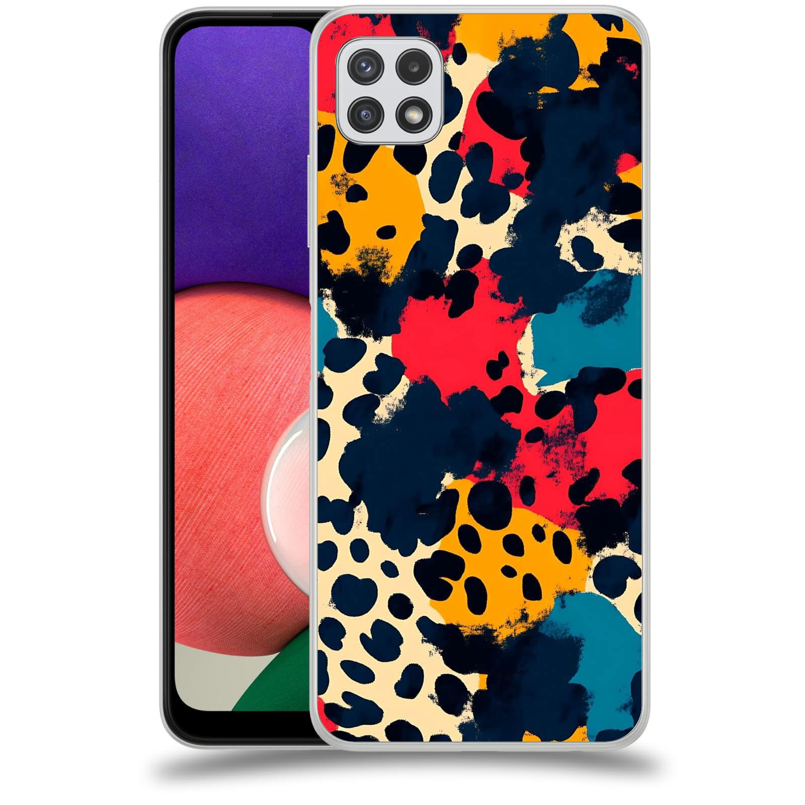 ACOVER Kryt na mobil Samsung Galaxy A22 A225F - Divoká abstrakce