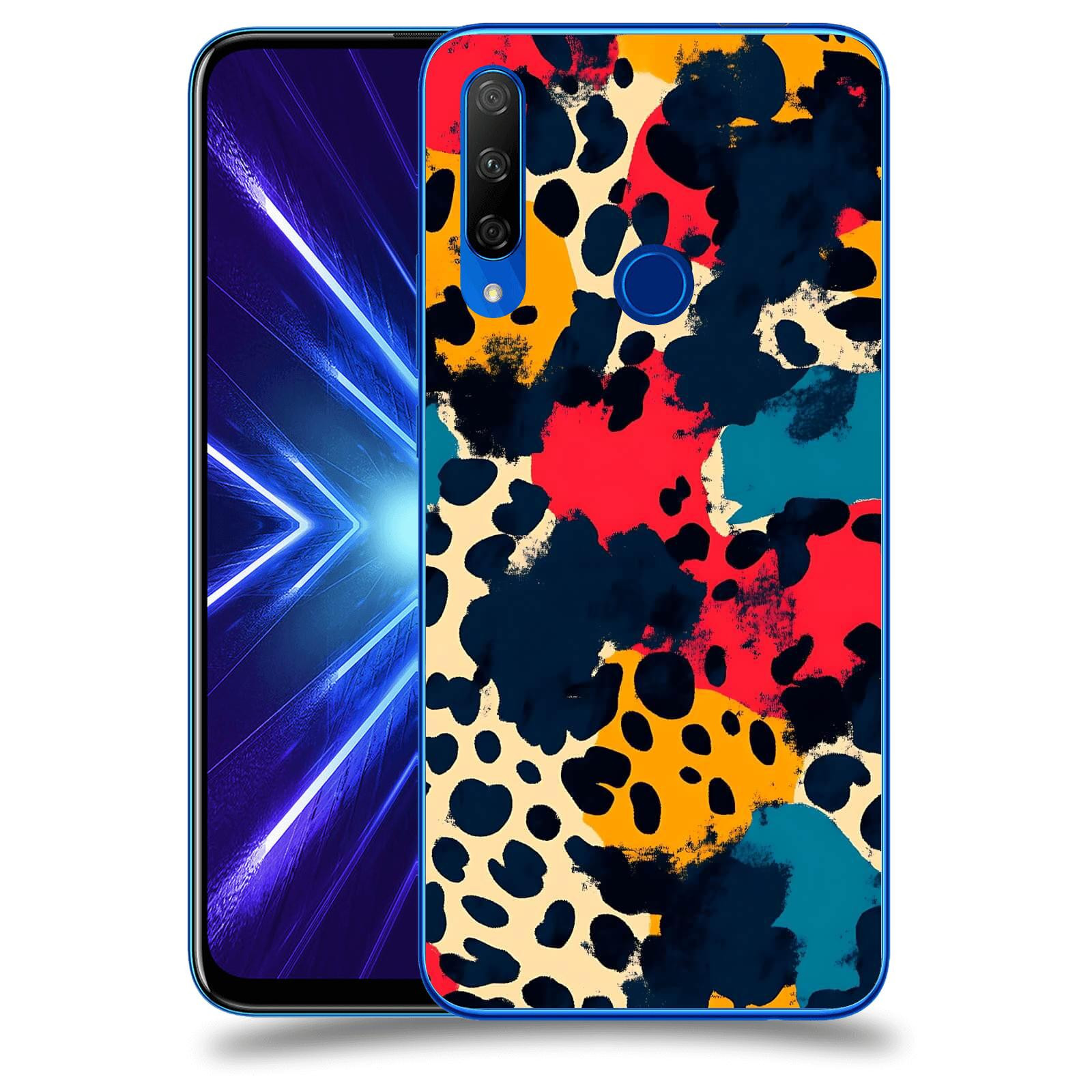 ACOVER Kryt na mobil Honor 9X - Divoká abstrakce