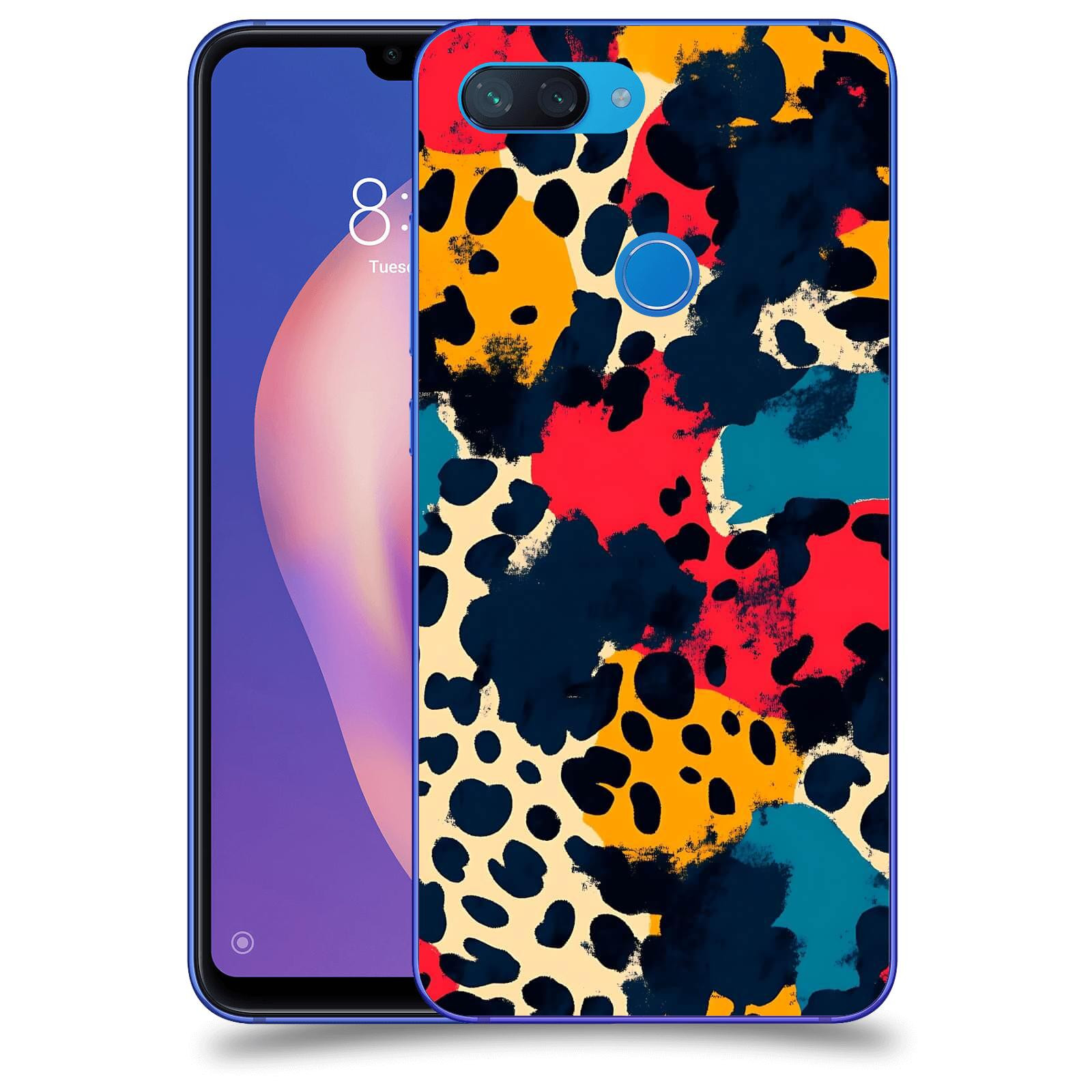 ACOVER Kryt na mobil Xiaomi Mi 8 Lite - Divoká abstrakce