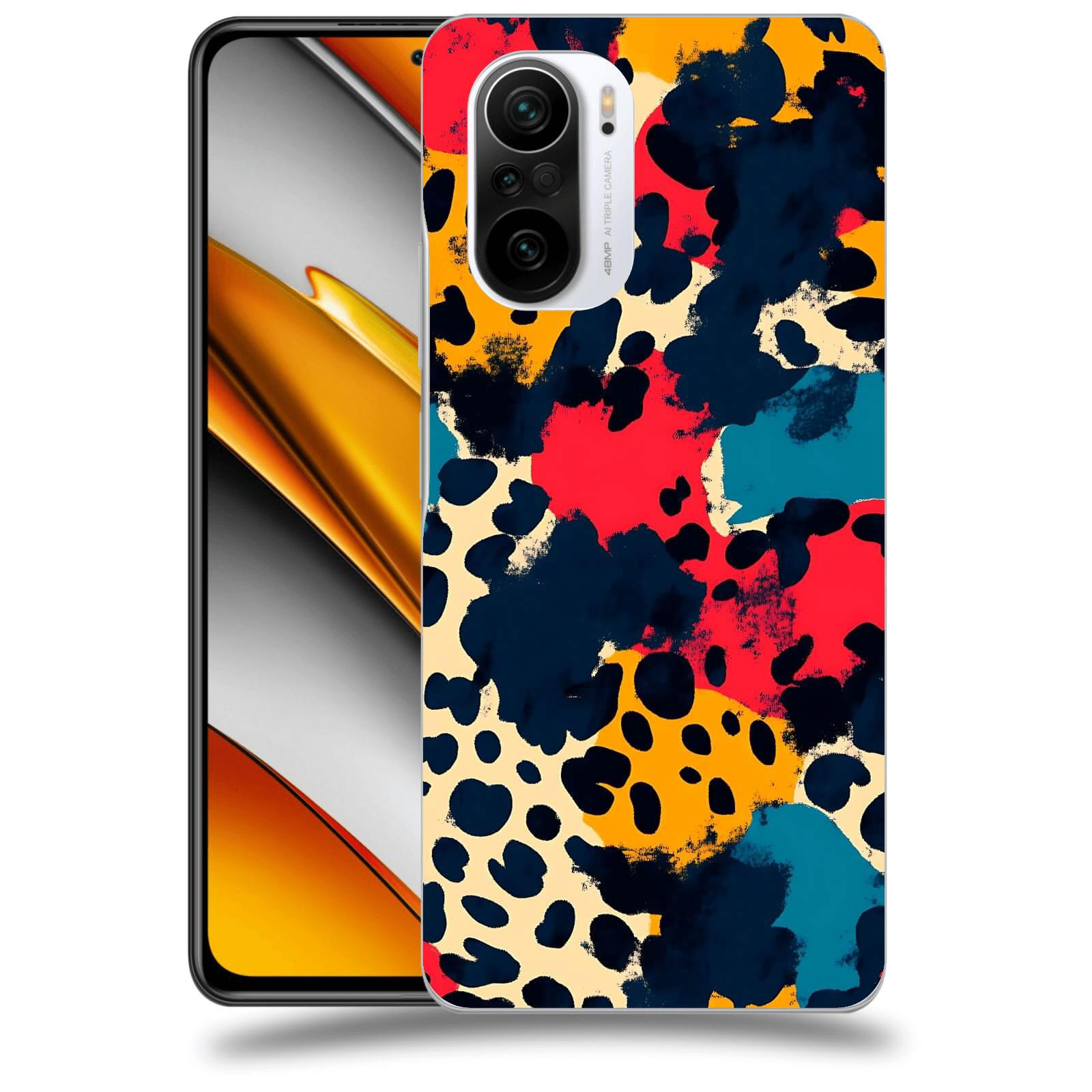 ACOVER Kryt na mobil Xiaomi Poco F3 - Divoká abstrakce