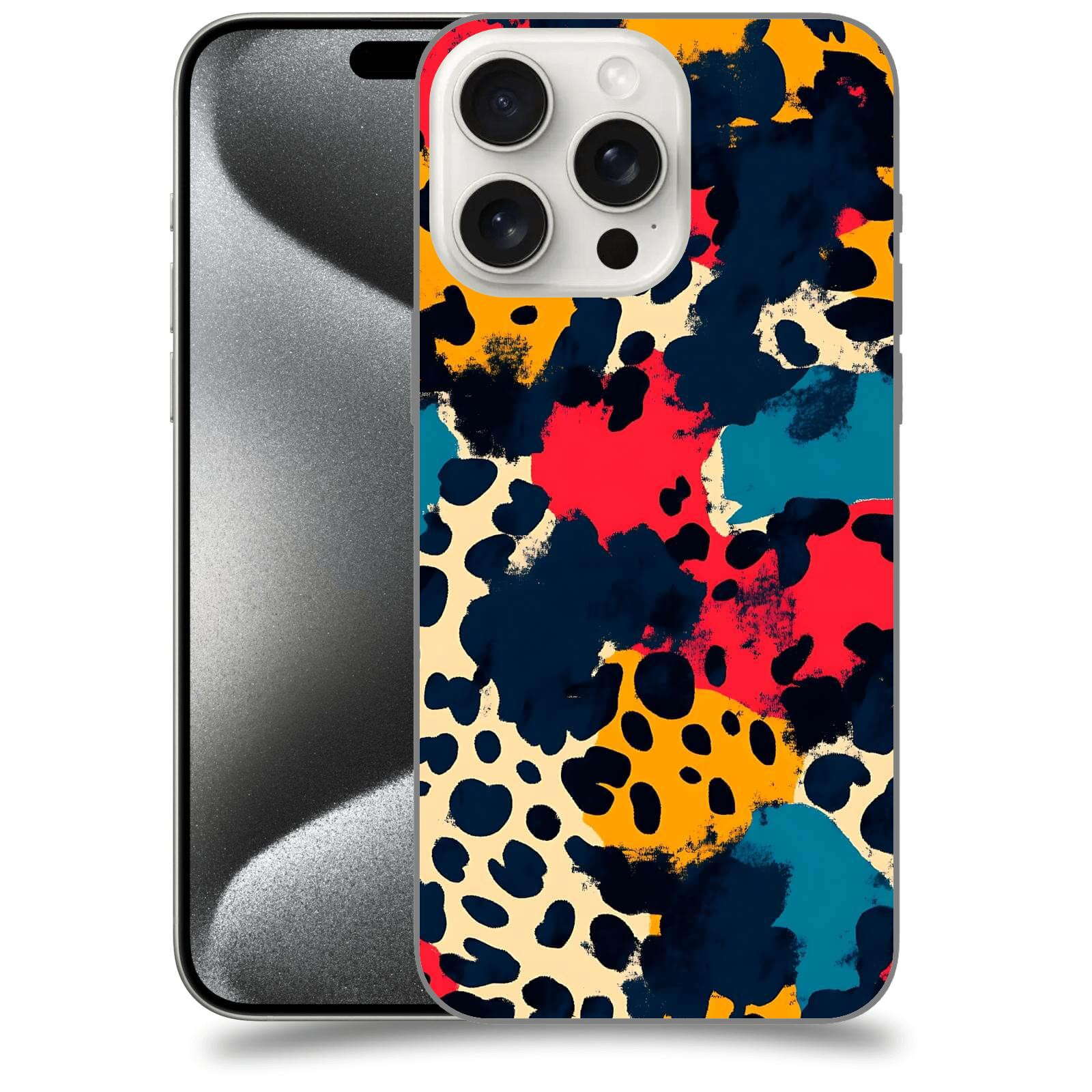 ACOVER Kryt na mobil Apple iPhone 15 pro max - Divoká abstrakce