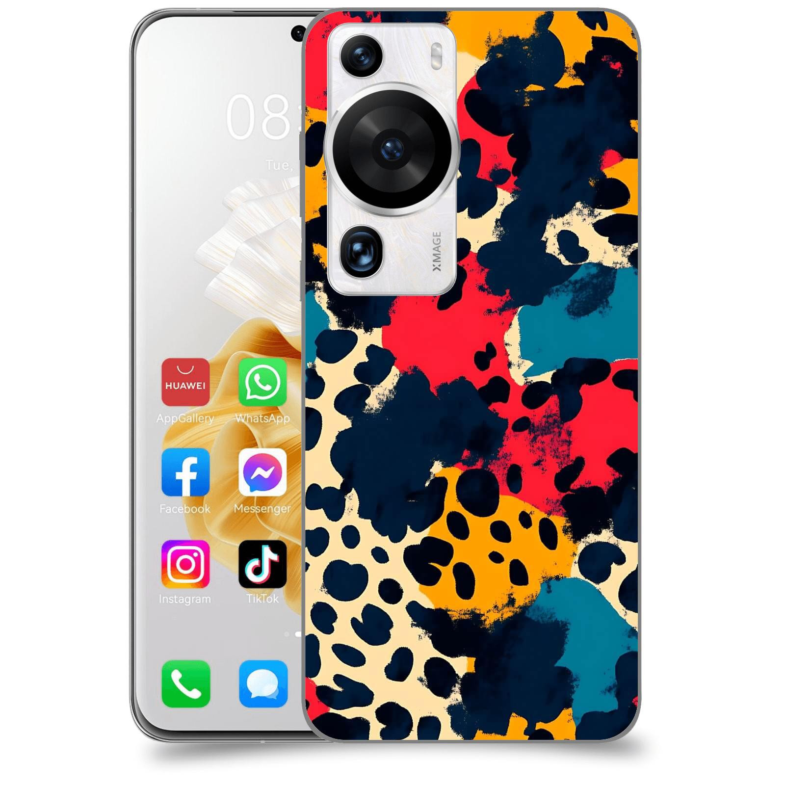 ACOVER Kryt na mobil Huawei P60 Pro - Divoká abstrakce