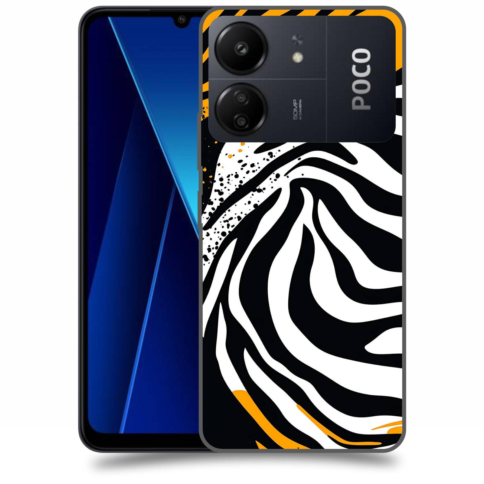 ACOVER Kryt na mobil Poco C65 - Divoký kontrast