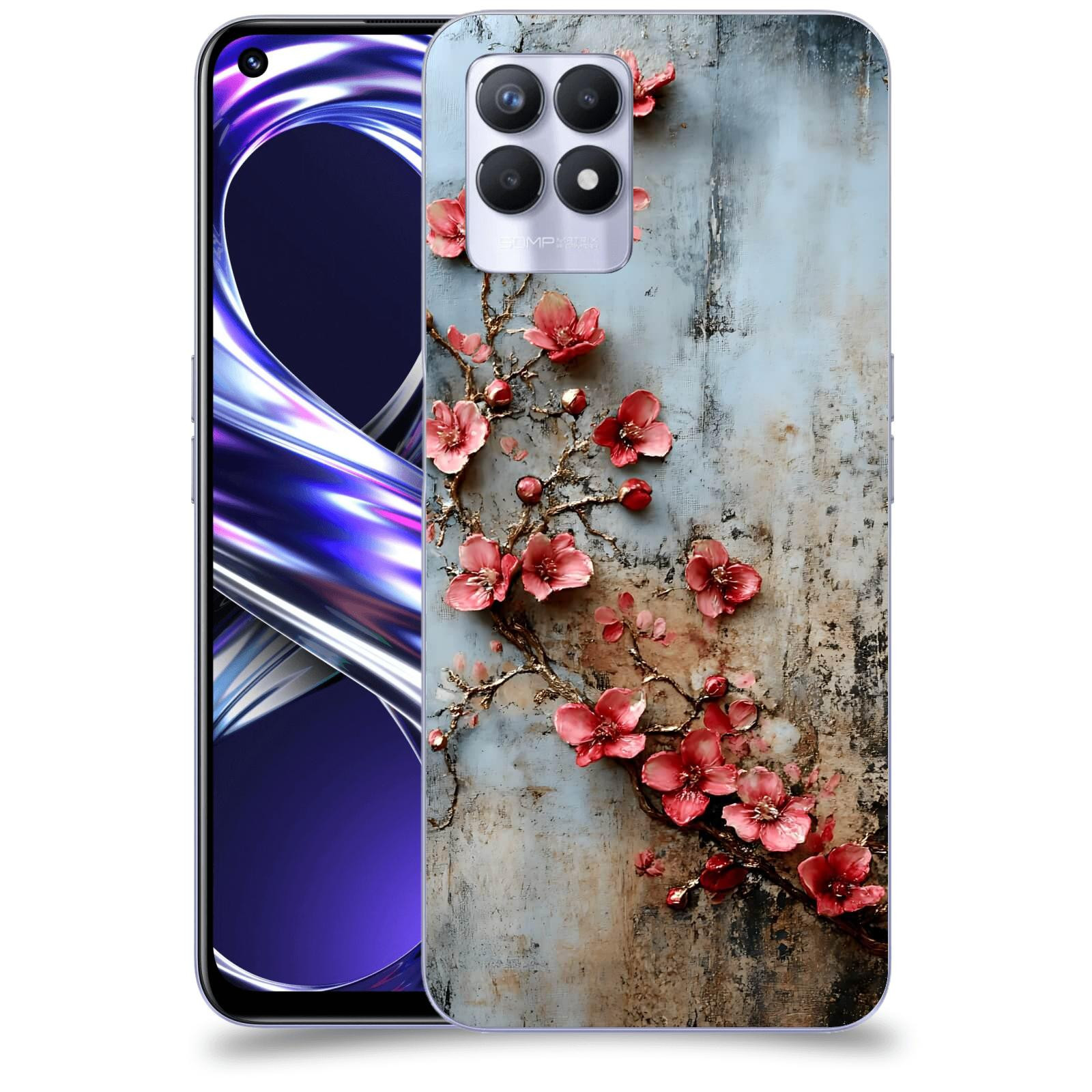 ACOVER Kryt na mobil Realme 8i - Drsná krása
